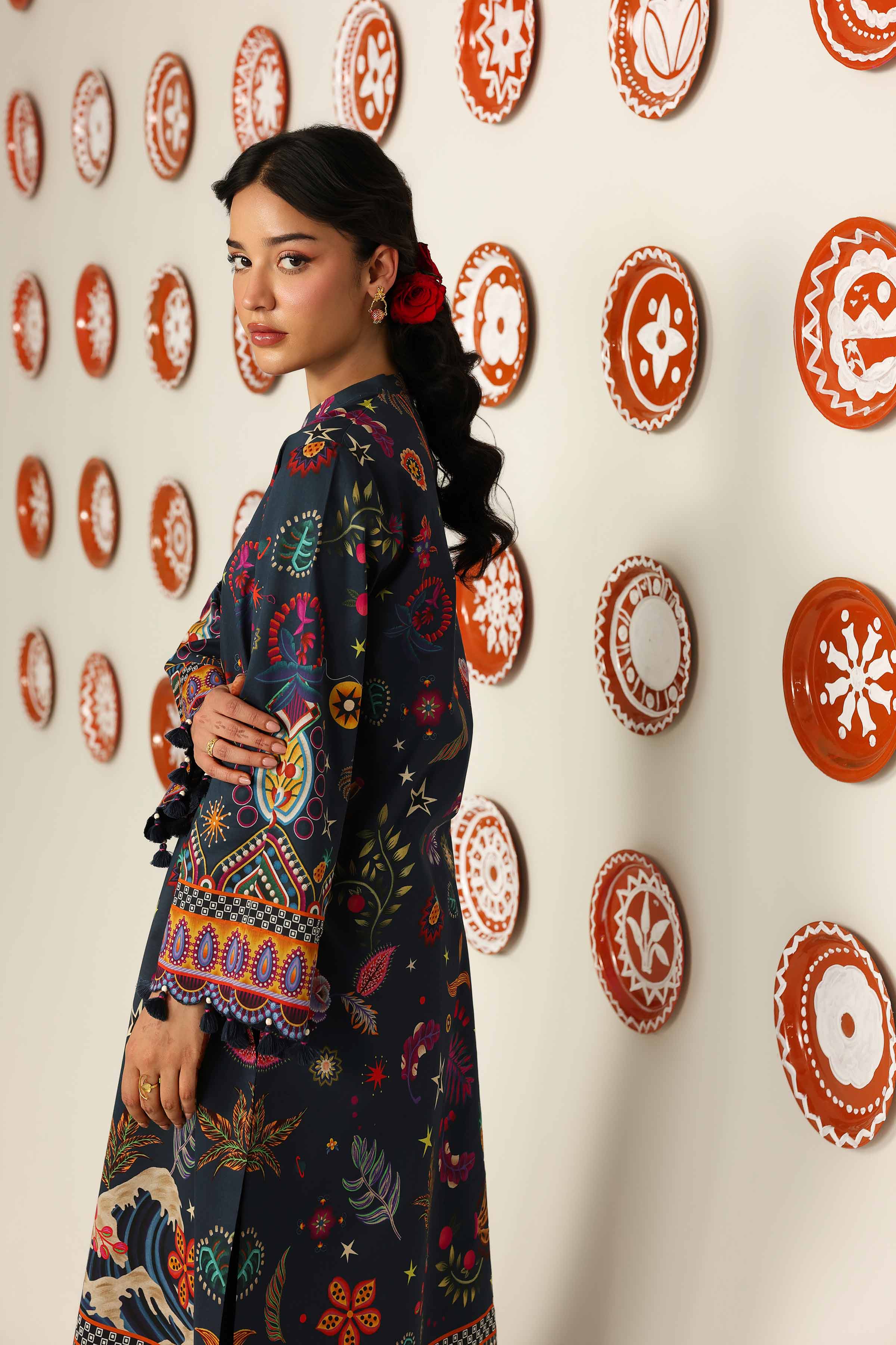 2 Piece - Digital Printed Suit - 42601618 for Women - Unstitched Collection | Nishat | Shop Online