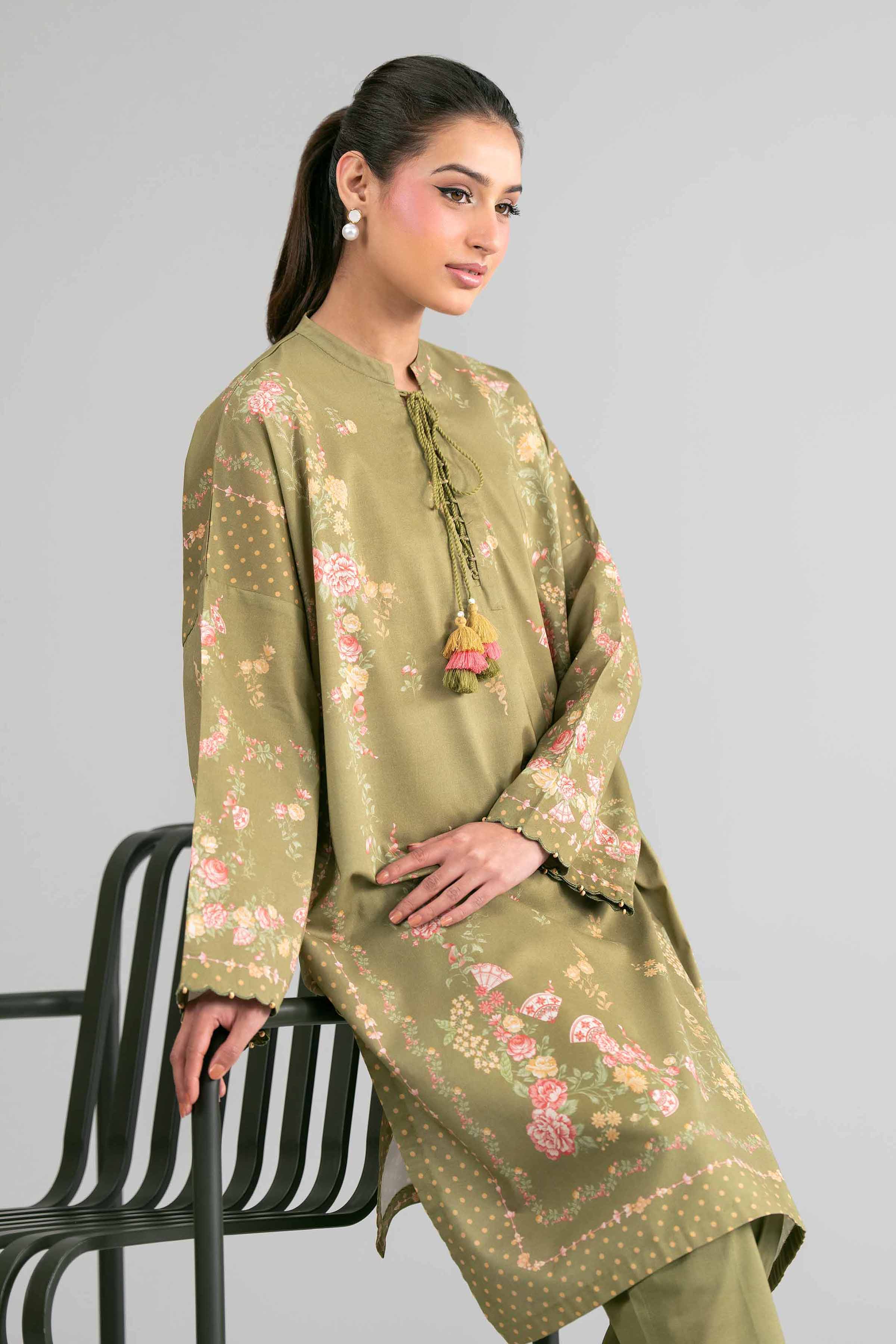 2 Piece - Digital Printed Suit - 42601622 for Women - Unstitched Collection | Nishat | Shop Online