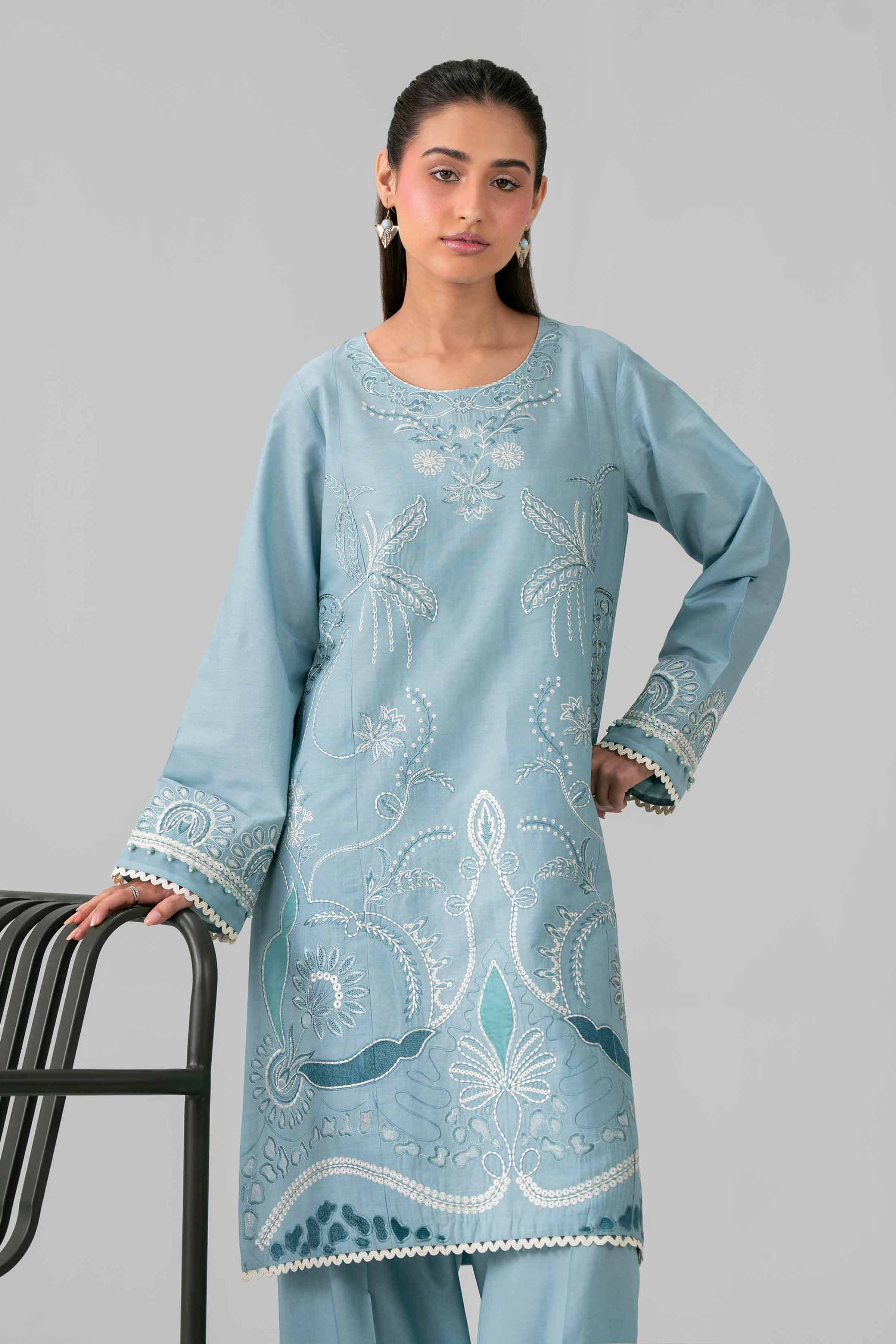 2 Piece - Embroidered Suit - 42601628 for Women - Unstitched Collection | Nishat | Shop Online