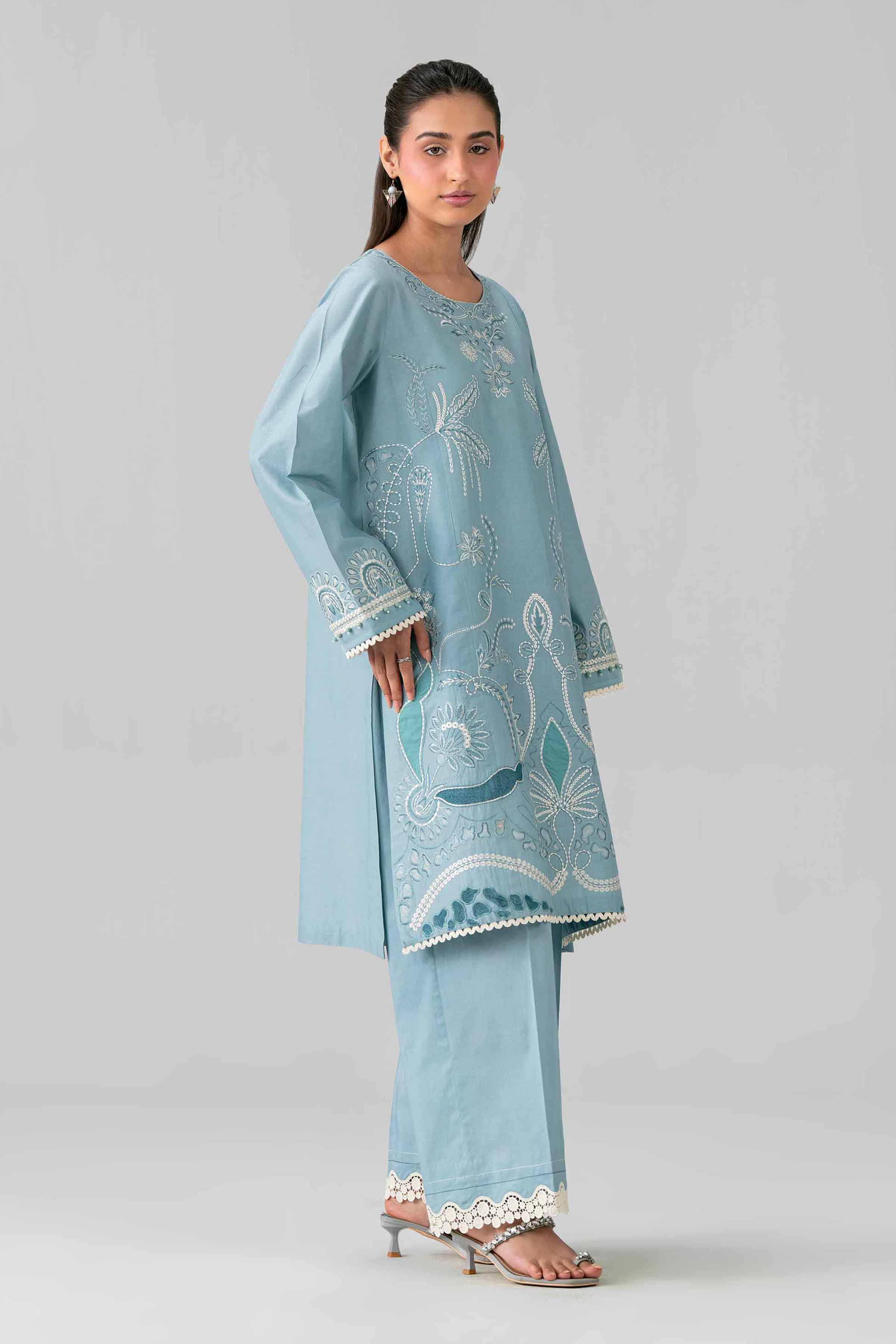 2 Piece - Embroidered Suit - 42601628 for Women - Unstitched Collection | Nishat | Shop Online