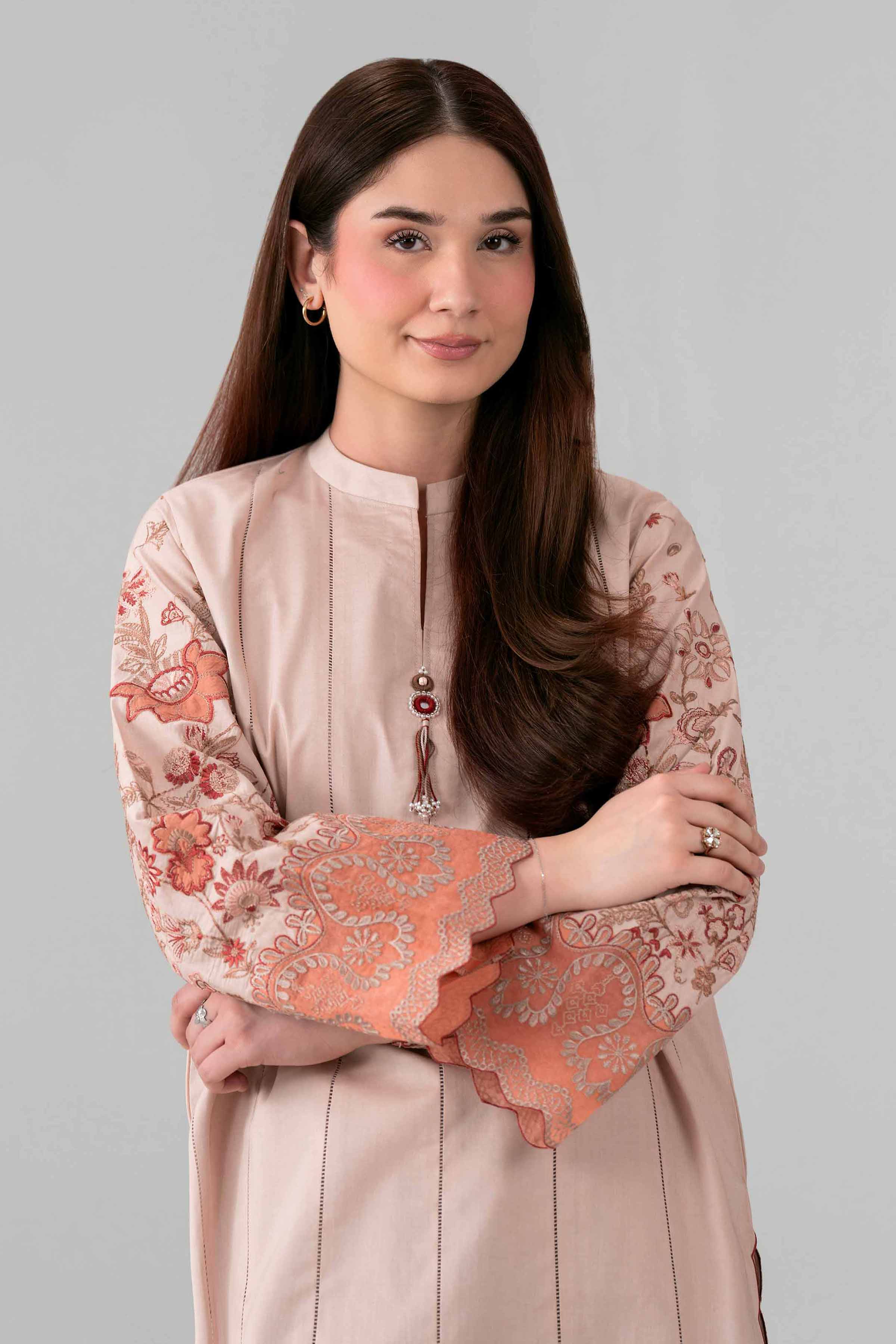 2 Piece - Embroidered Suit - 42601639 for Women - Unstitched Collection | Nishat | Shop Online
