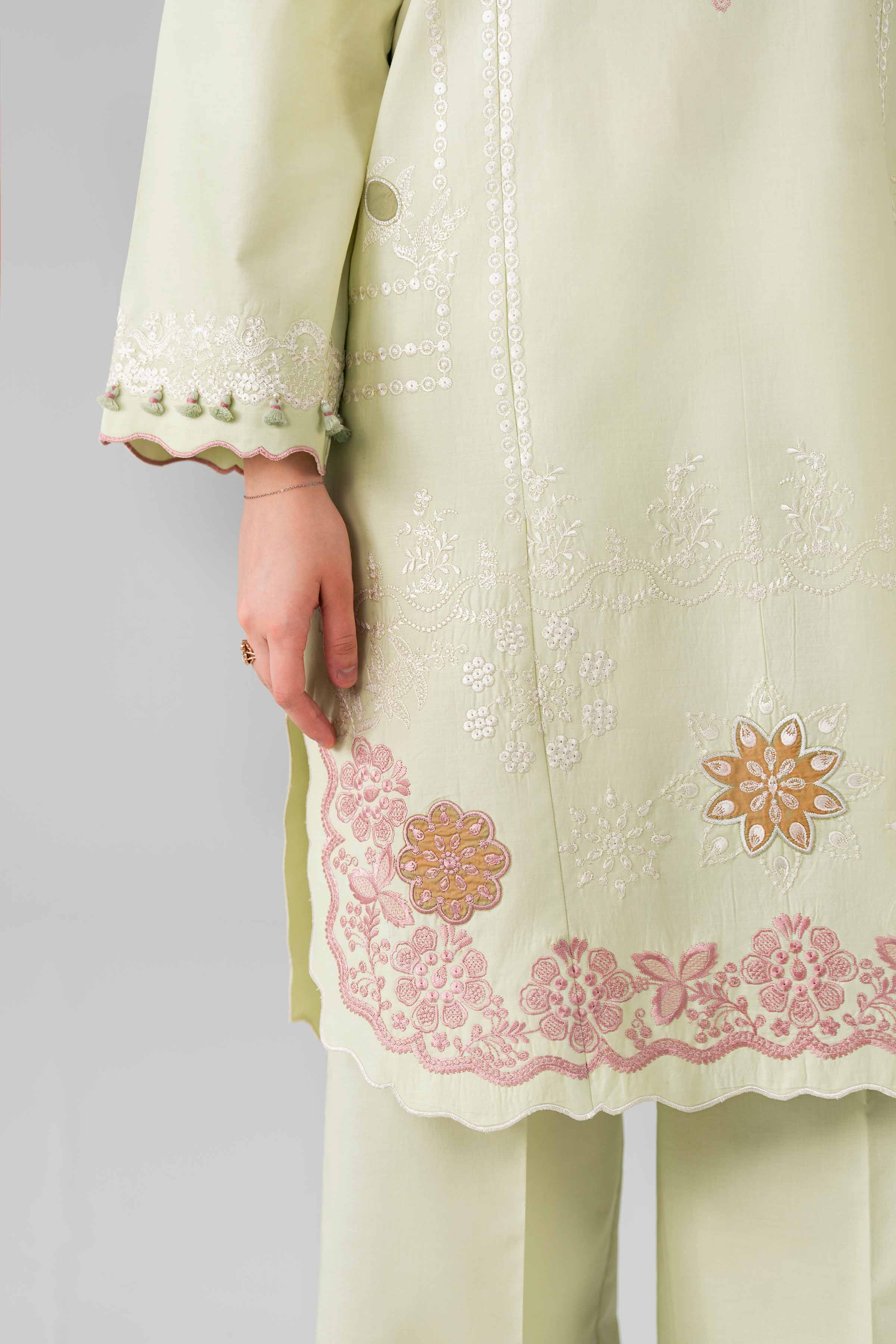 2 Piece - Embroidered Suit - 42601642 for Women - Unstitched Collection | Nishat | Shop Online