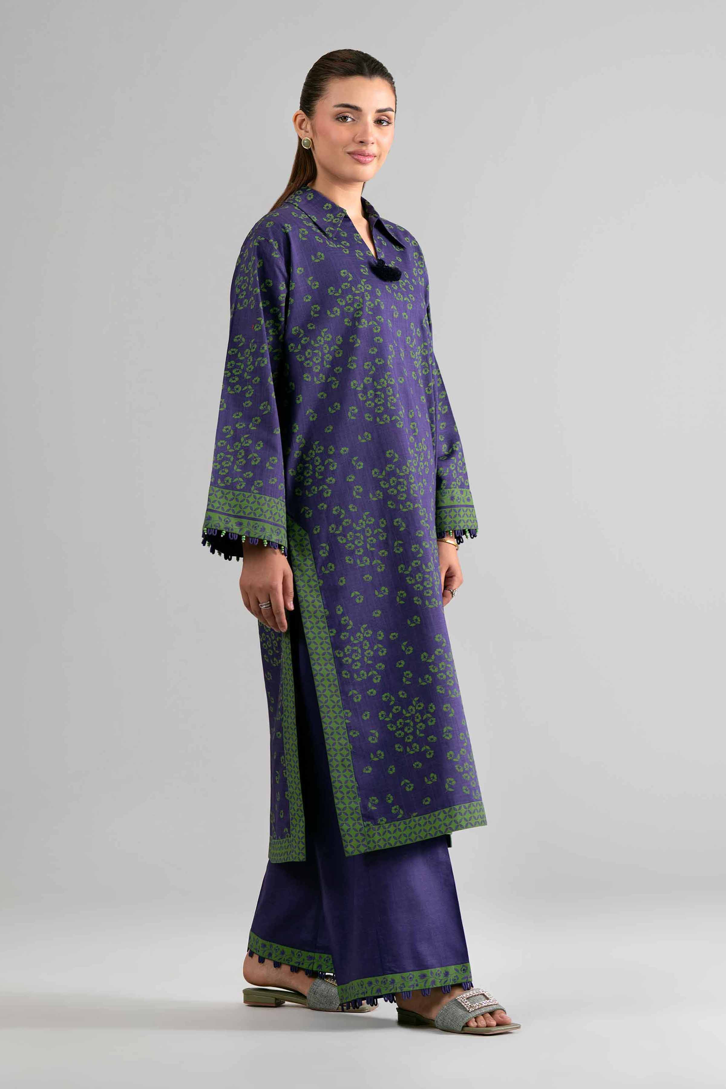 2 Piece - Printed Suit - 42601646 for Women - Unstitched Collection | Nishat | Shop Online