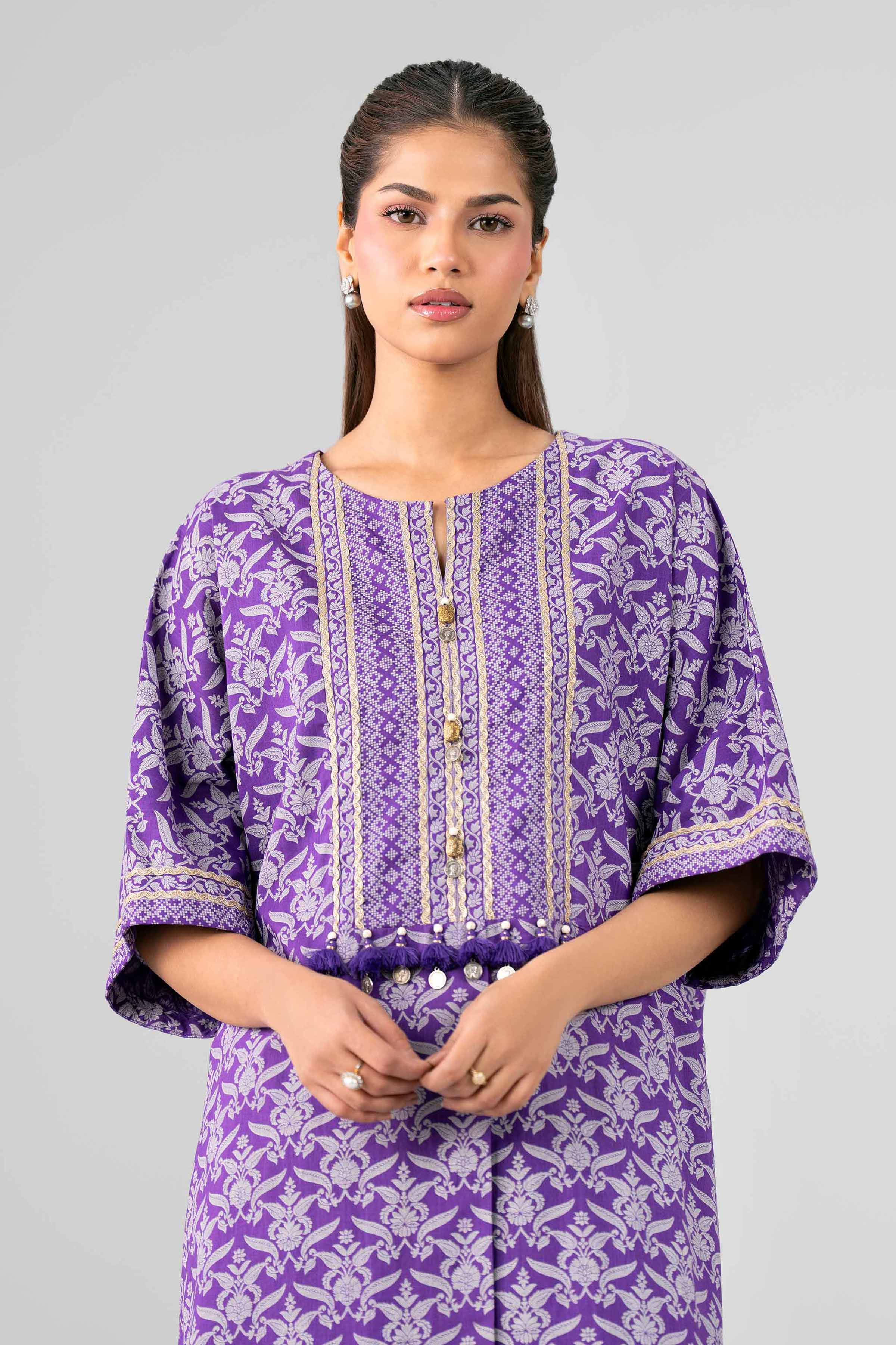 2 Piece - Printed Suit - 42601648 for Women - Unstitched Collection | Nishat | Shop Online