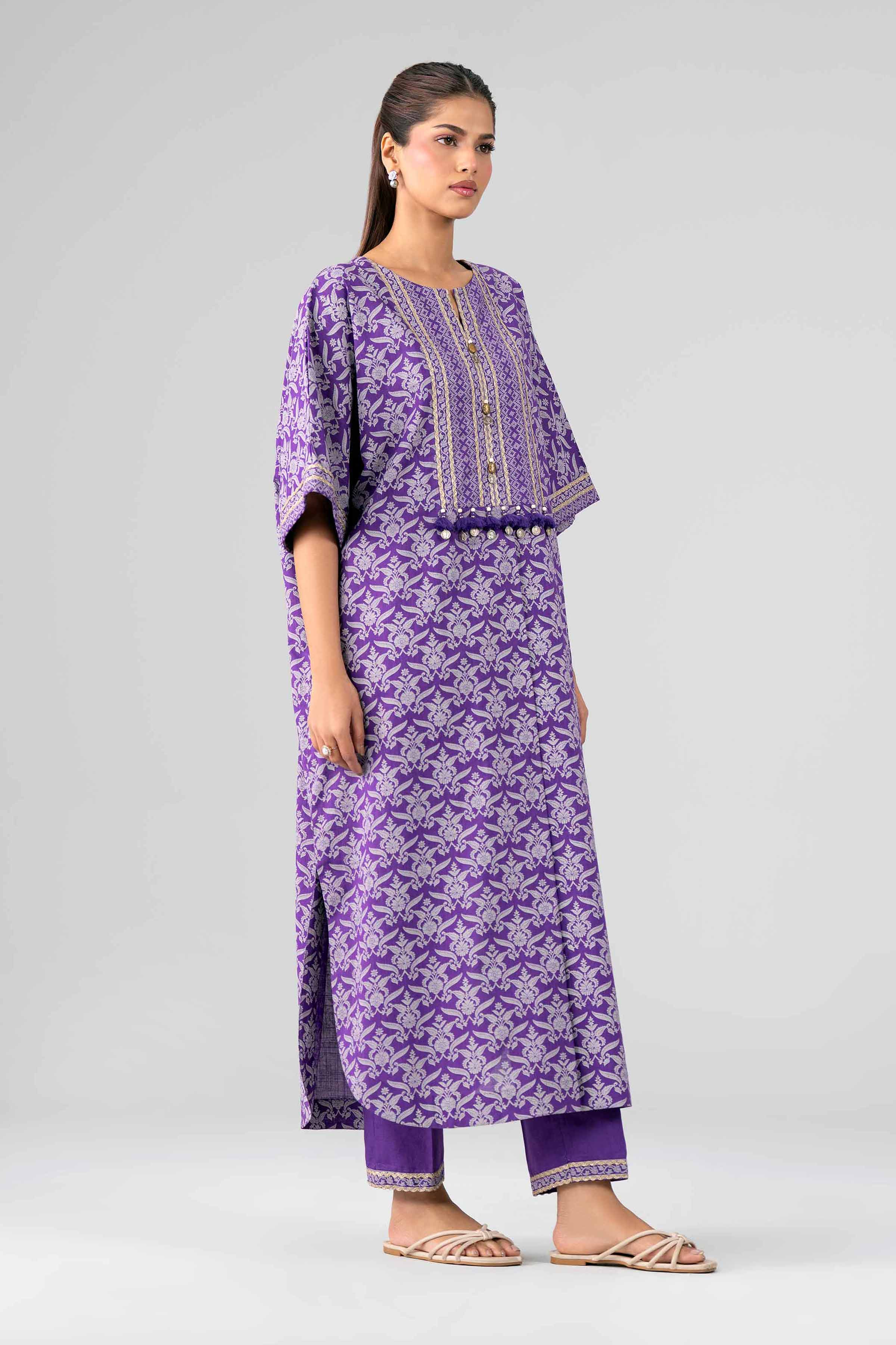 2 Piece - Printed Suit - 42601648 for Women - Unstitched Collection | Nishat | Shop Online