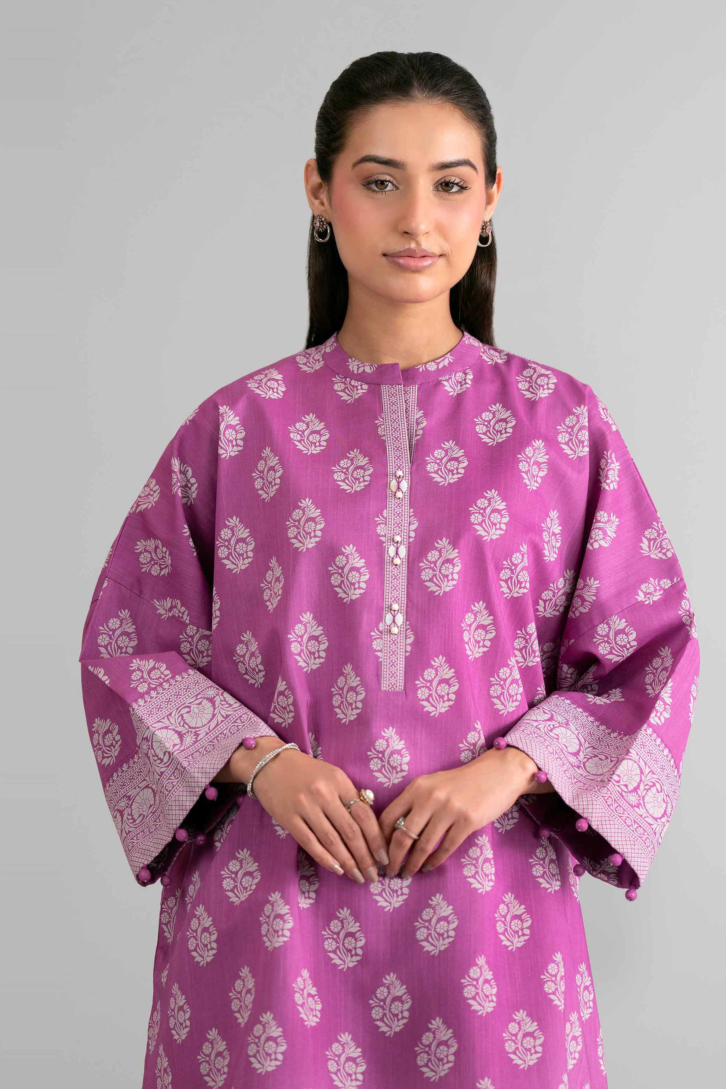 2 Piece - Printed Suit - 42601651 for Women - Unstitched Collection | Nishat | Shop Online