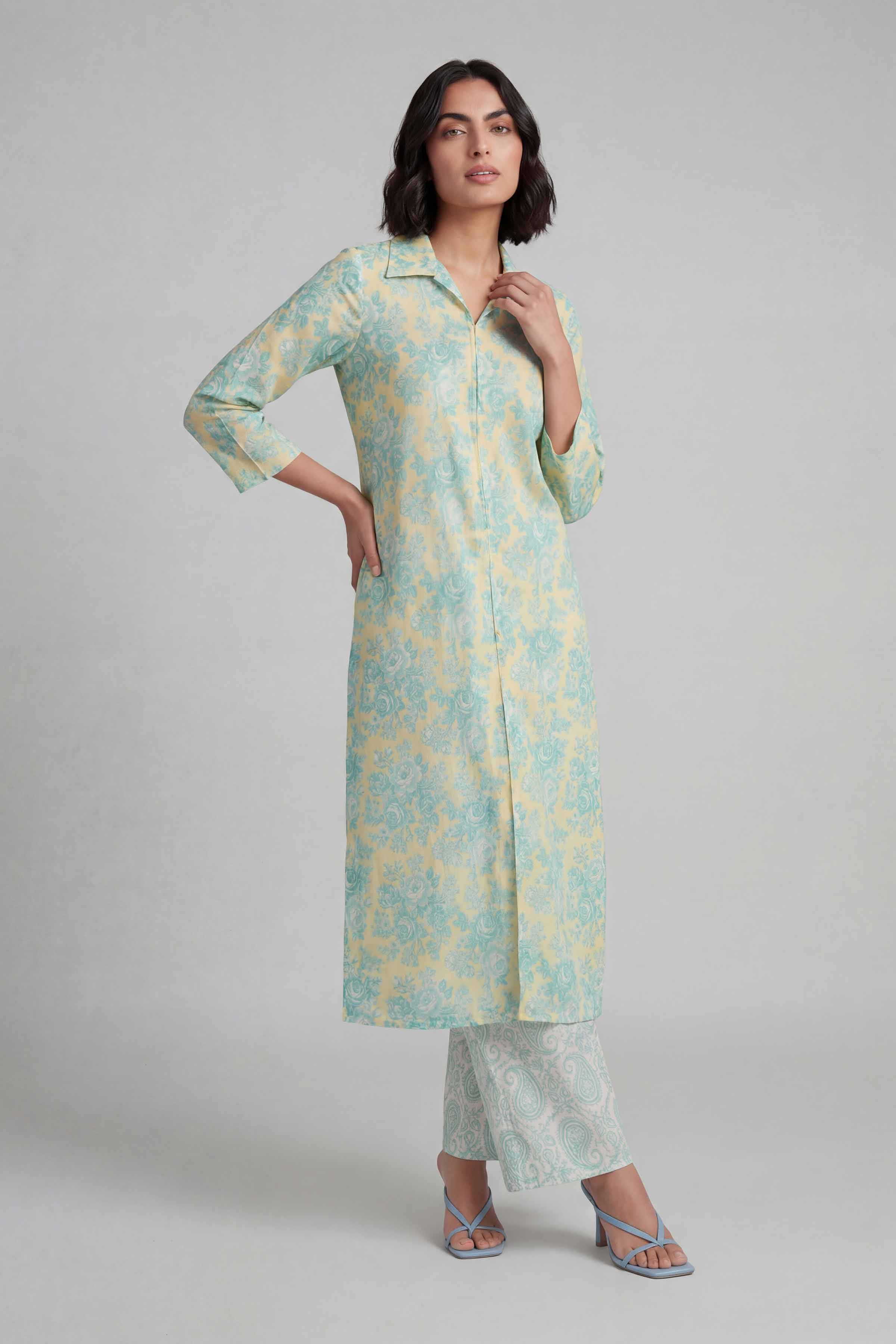 2 Piece - Printed Suit - 42601680 for Women - Unstitched Collection | Nishat | Shop Online
