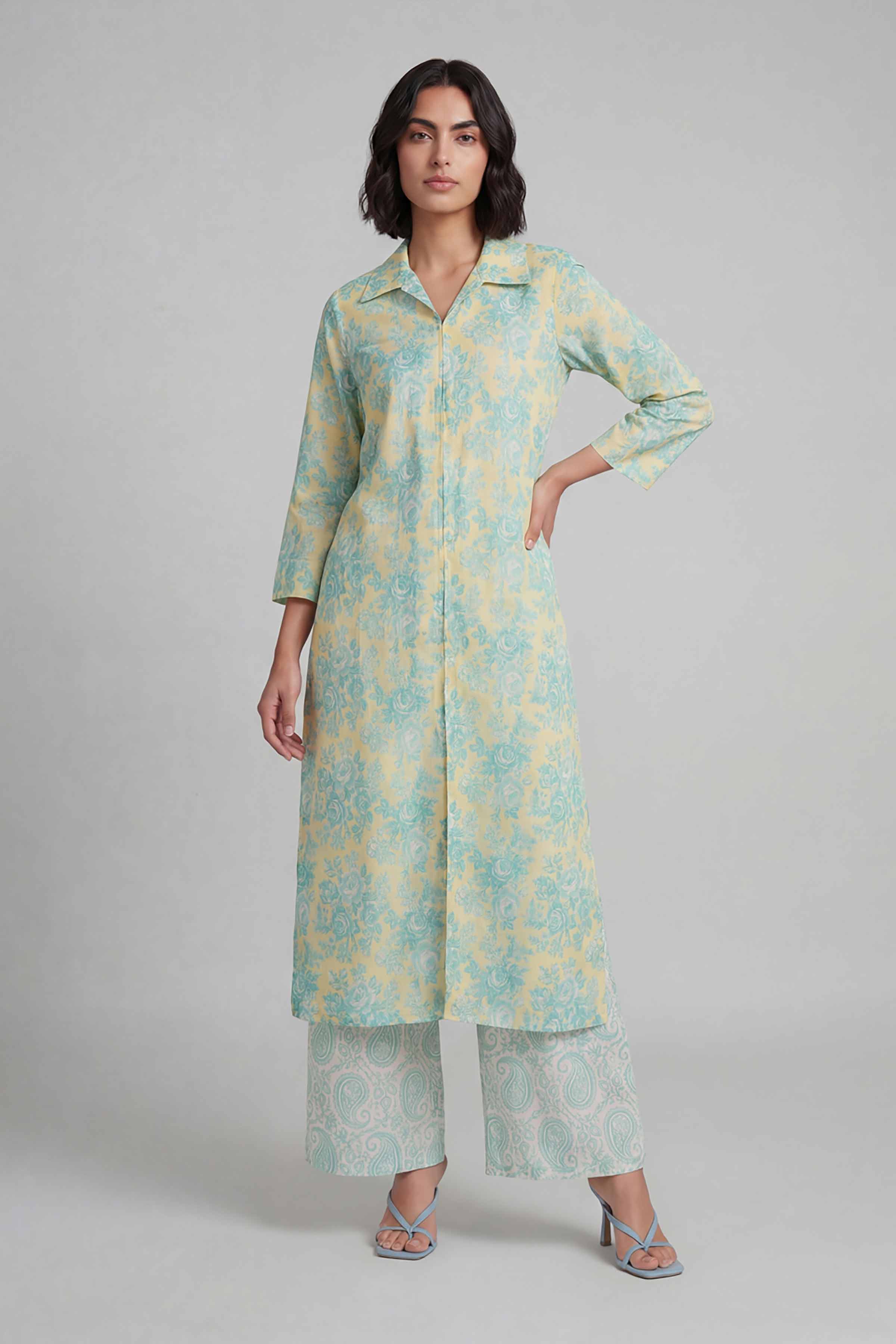 2 Piece - Printed Suit - 42601680 for Women - Unstitched Collection | Nishat | Shop Online