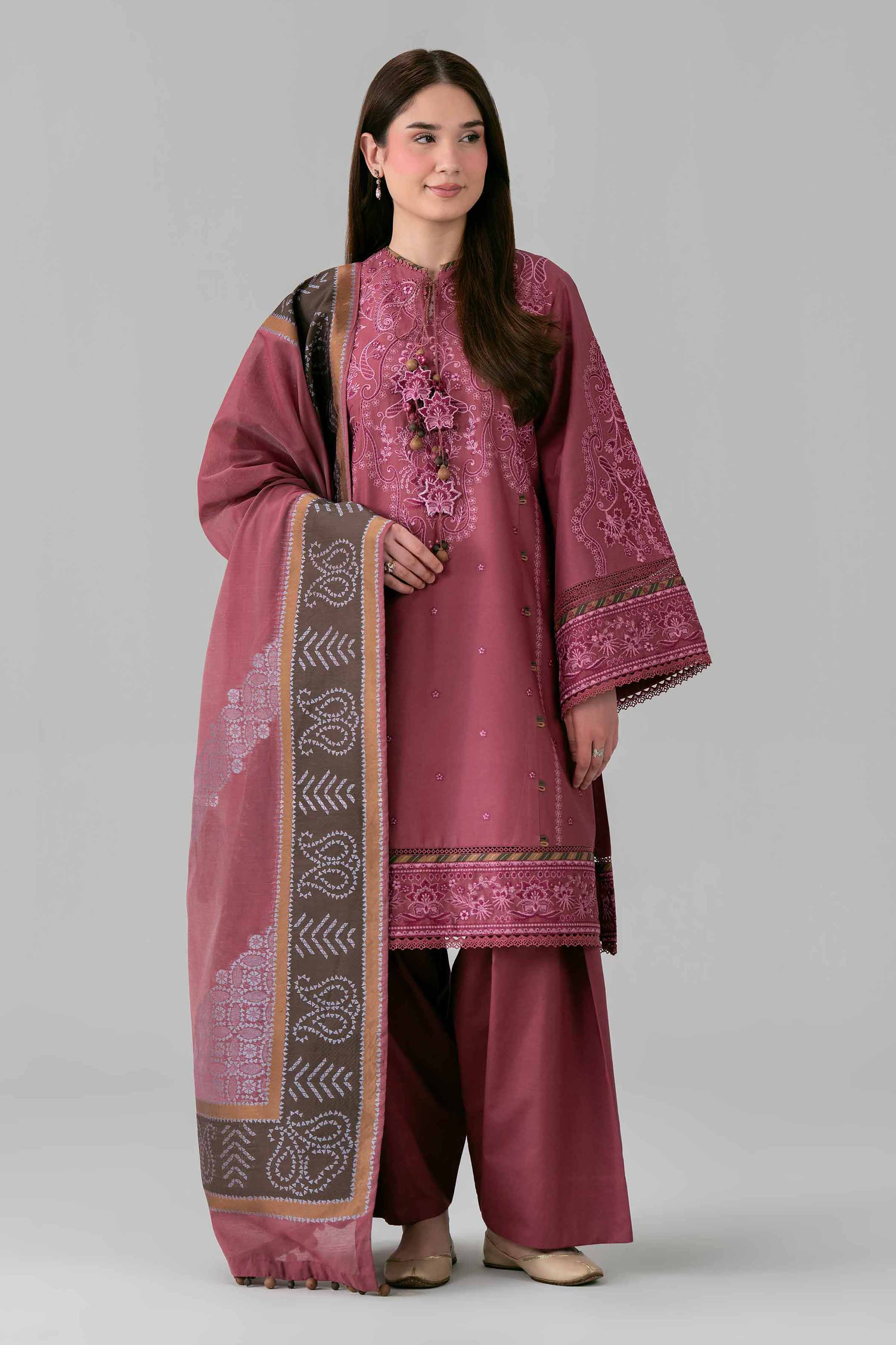 3 Piece - Embroidered Suit - 42601686