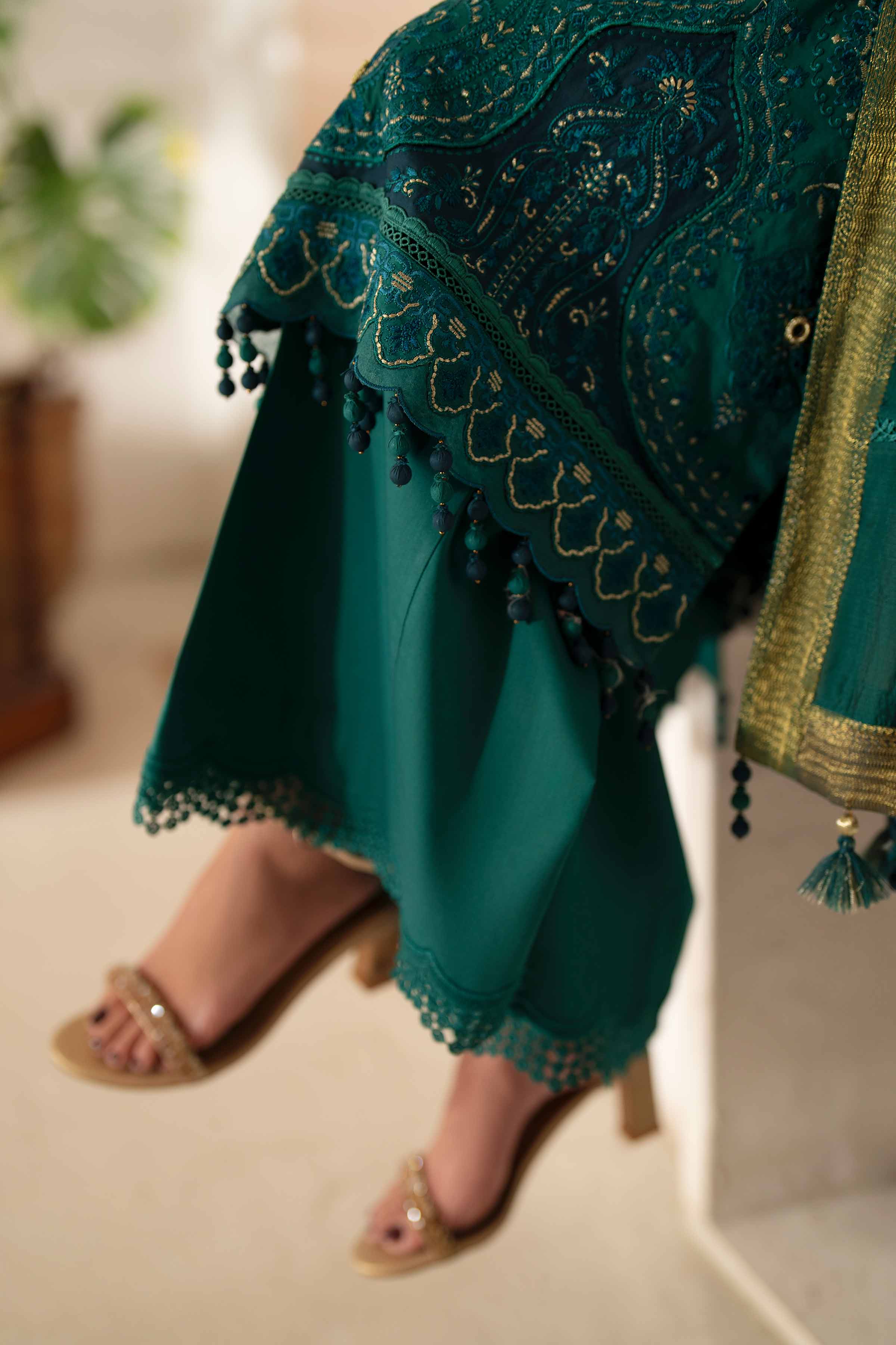 3 Piece - Embroidered Suit - 42601689 for Women - Unstitched Collection | Nishat | Shop Online