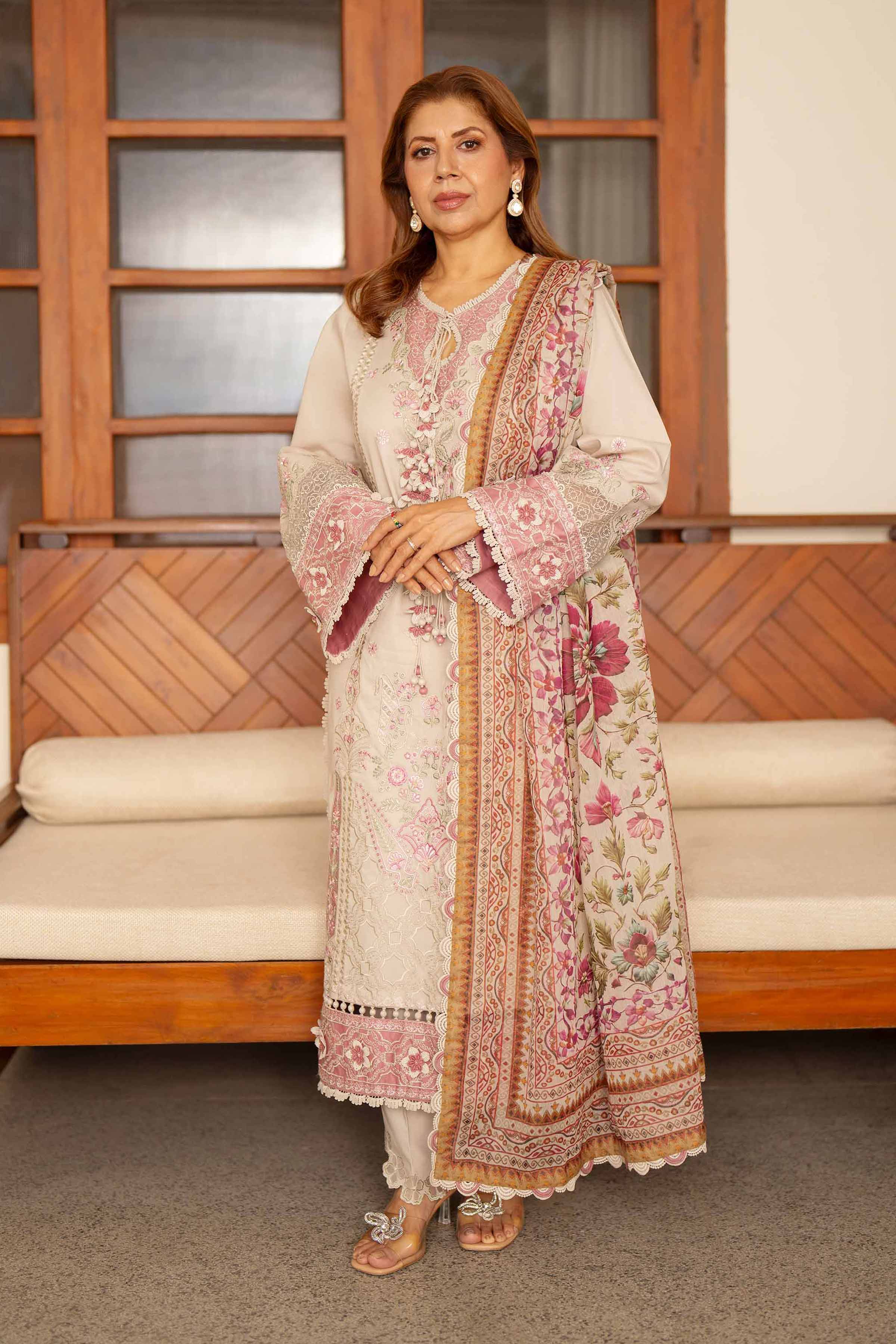 3 Piece - Digital Printed Embroidered Suit - 42601690 for Women - Unstitched Collection | Nishat | Shop Online
