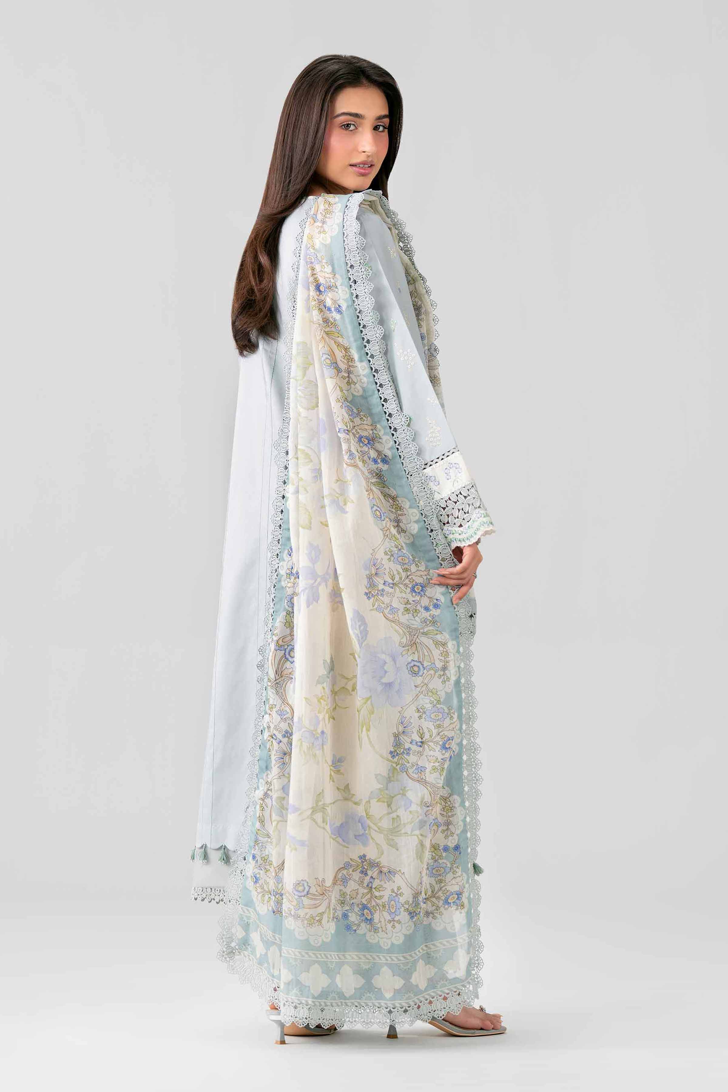 3 Piece - Digital Printed Embroidered Suit - 42601692 for Women - Unstitched Collection | Nishat | Shop Online
