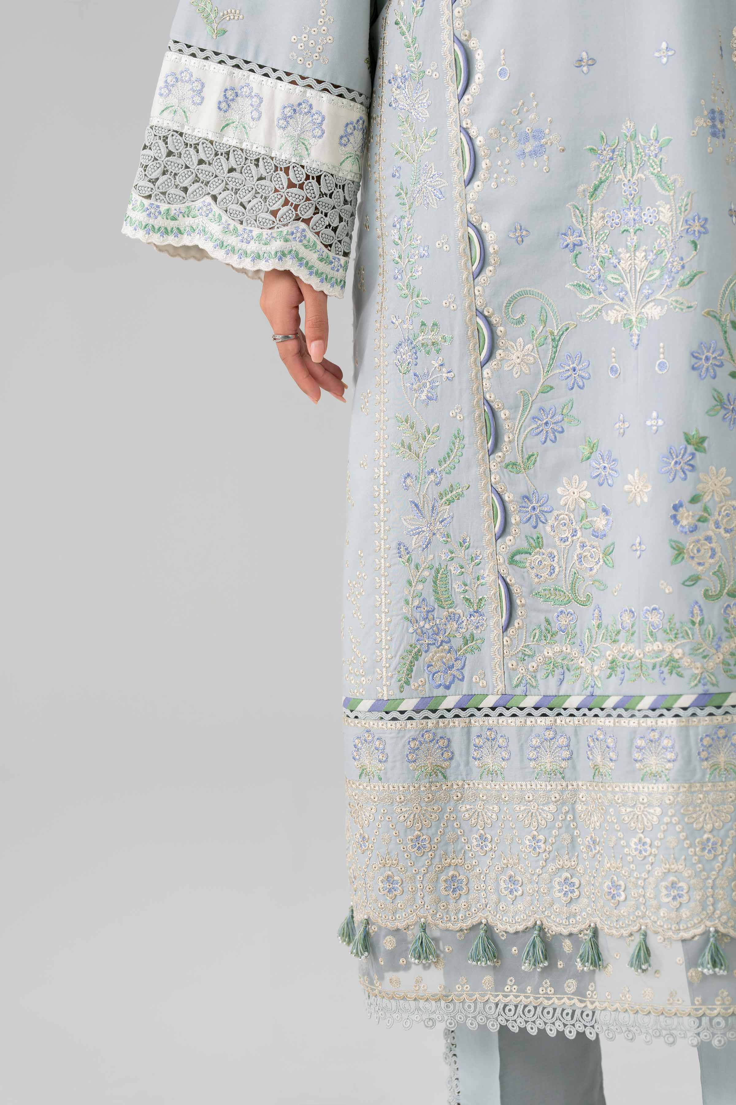 3 Piece - Digital Printed Embroidered Suit - 42601692 for Women - Unstitched Collection | Nishat | Shop Online