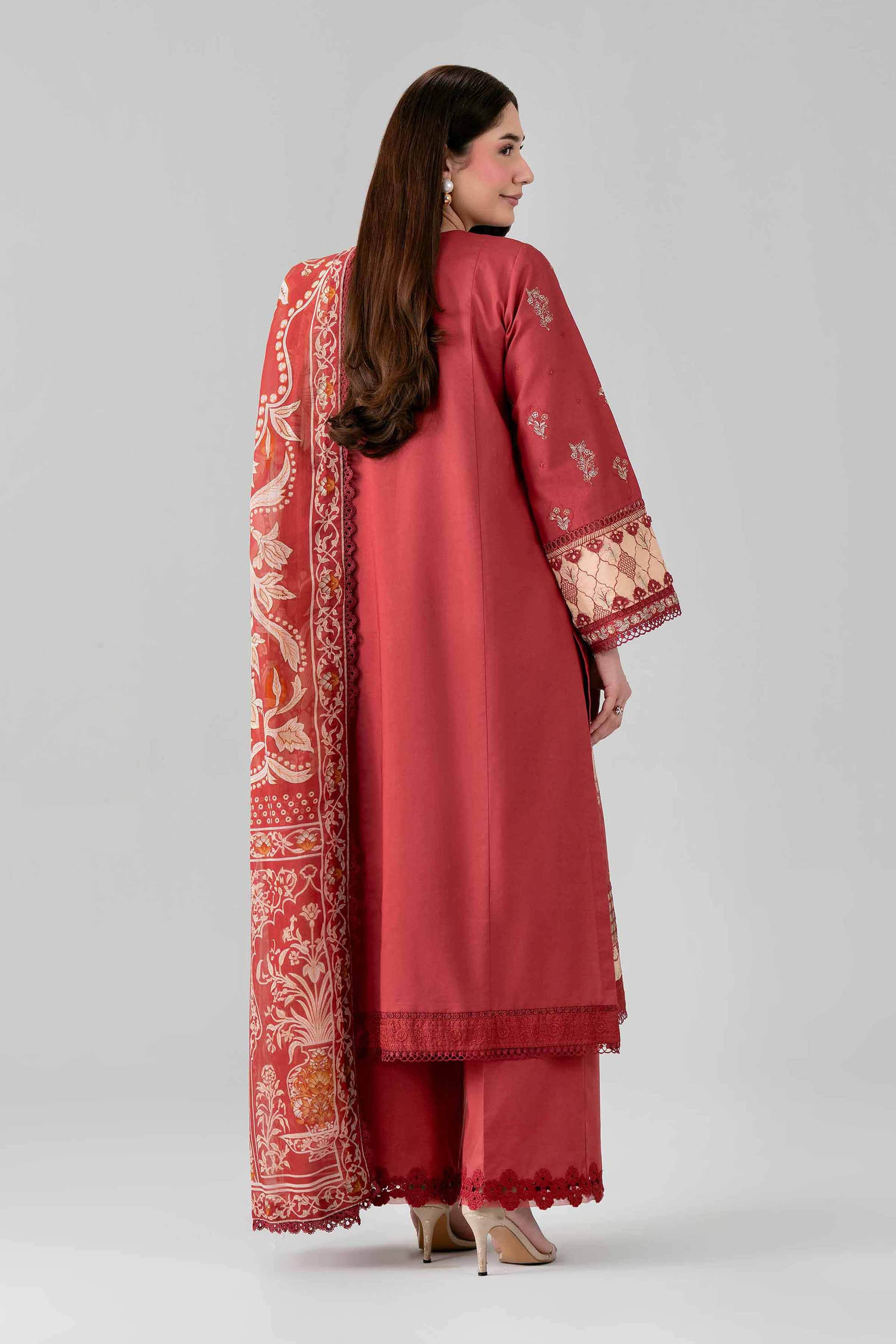 3 Piece - Digital Printed Embroidered Suit - 42601693 for Women - Unstitched Collection | Nishat | Shop Online