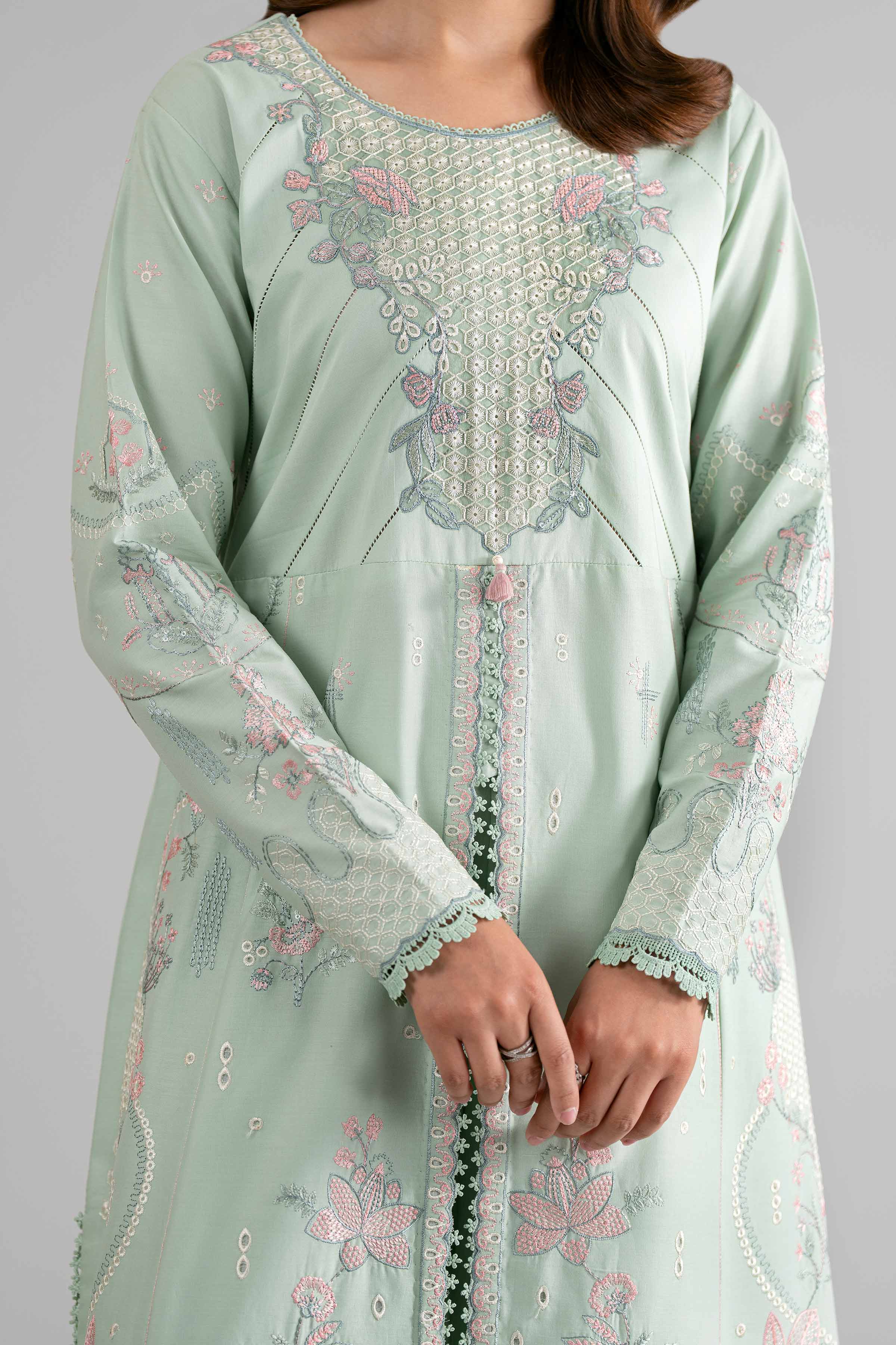 3 Piece - Digital Printed Embroidered Suit - 42601699 for Women - Unstitched Collection | Nishat | Shop Online