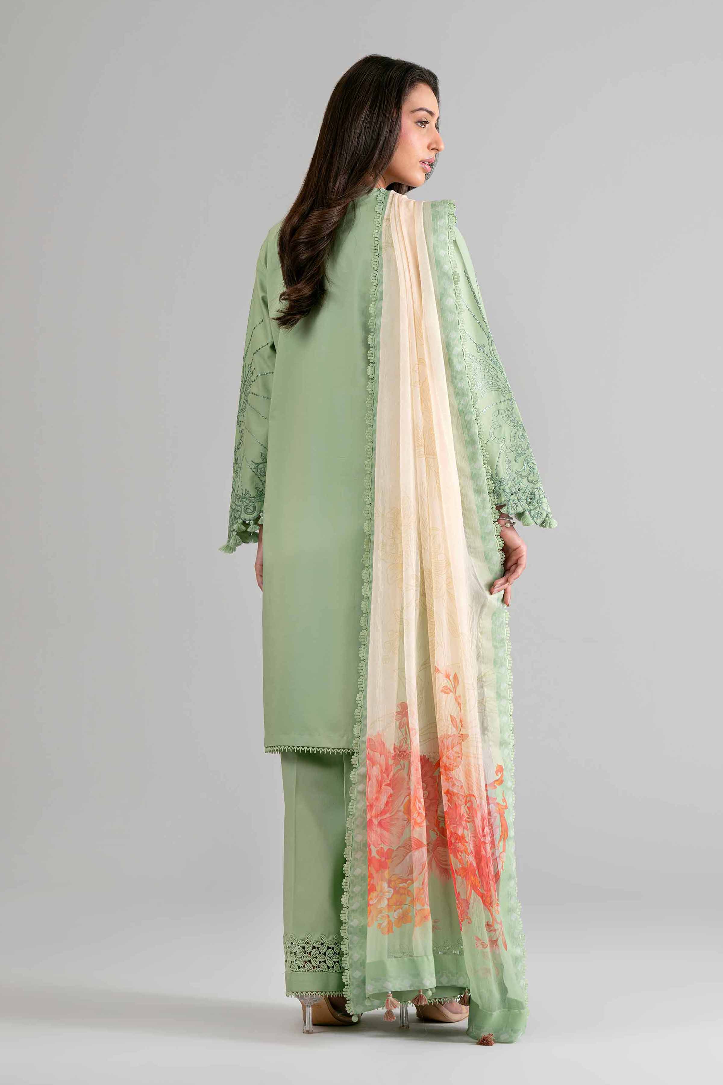 3 Piece - Digital Printed Embroidered Suit - 42601700 for Women - Unstitched Collection | Nishat | Shop Online
