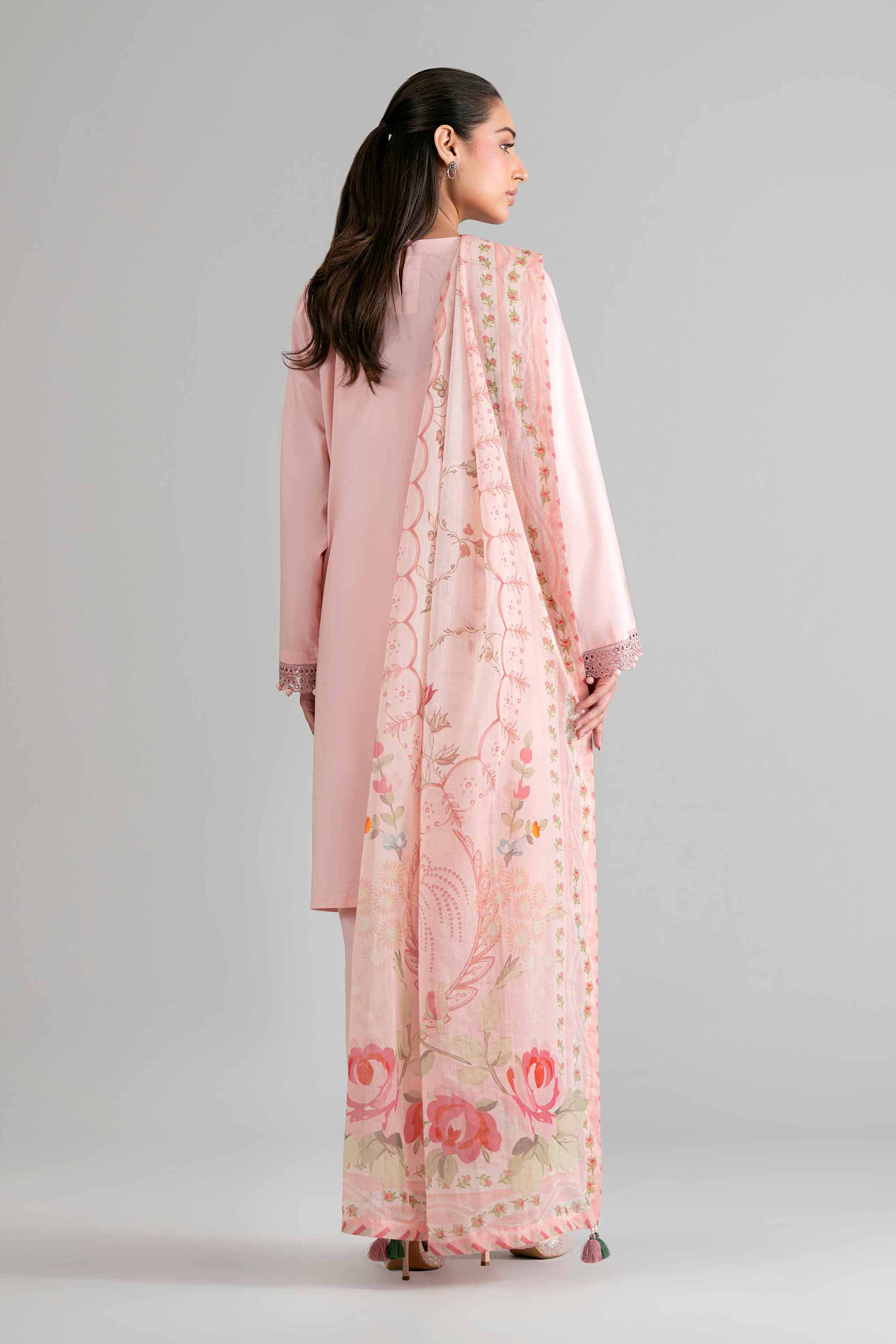 3 Piece - Digital Printed Embroidered Suit - 42601704 for Women - Unstitched Collection | Nishat | Shop Online