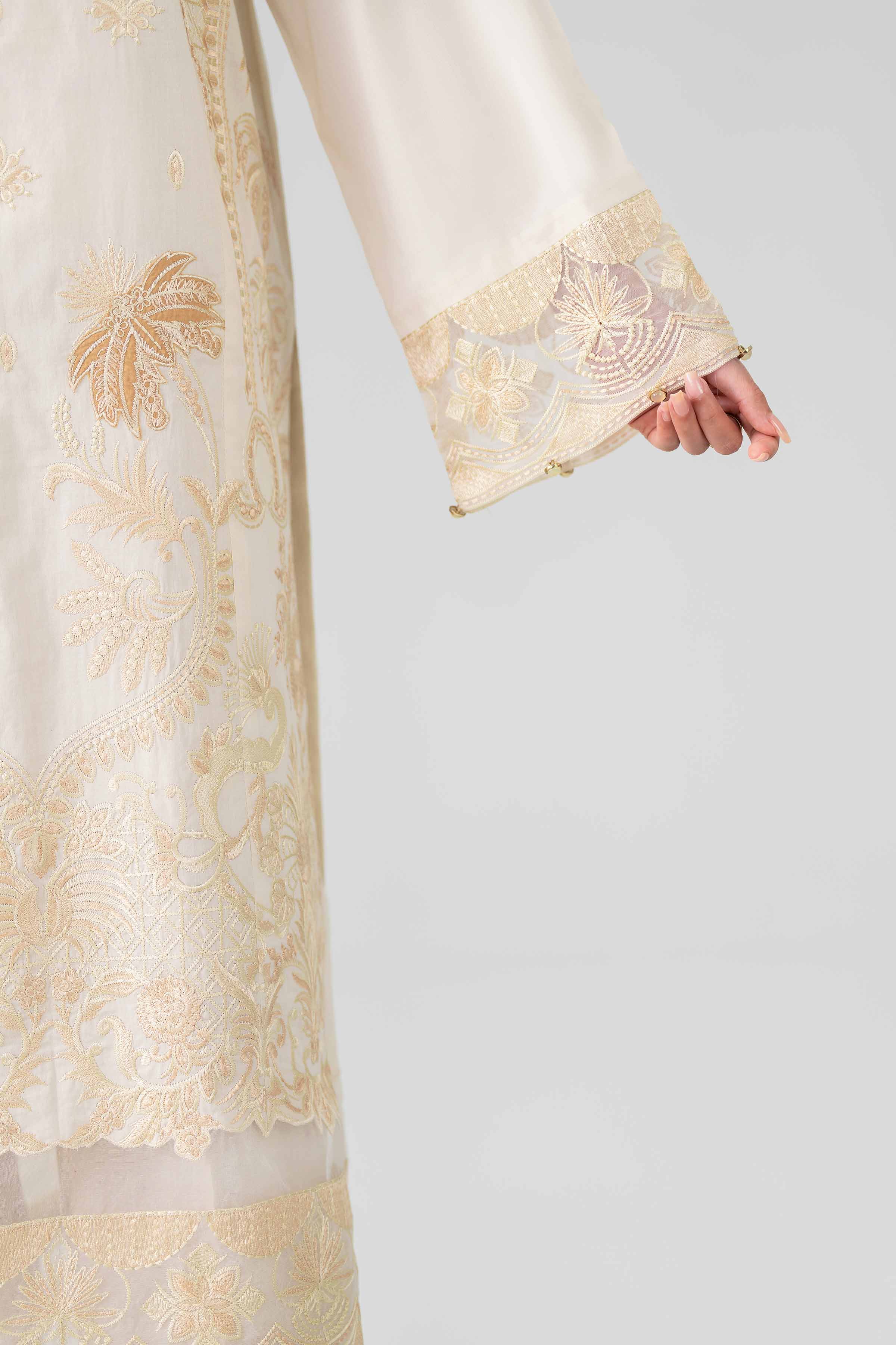 3 Piece - Digital Printed Embroidered Suit - 42601706