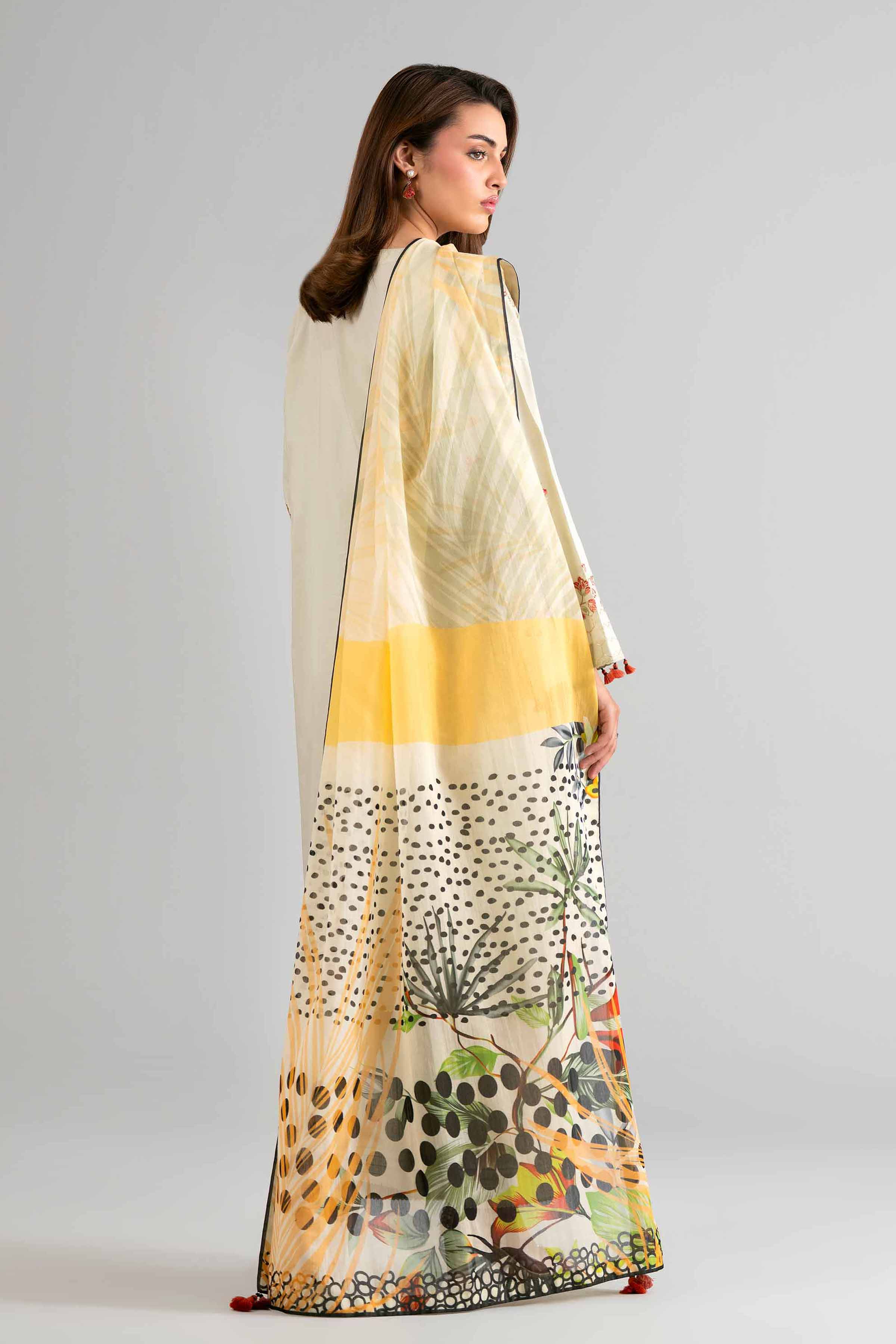3 Piece - Digital Printed Embroidered Suit - 42601708 for Women - Unstitched Collection | Nishat | Shop Online
