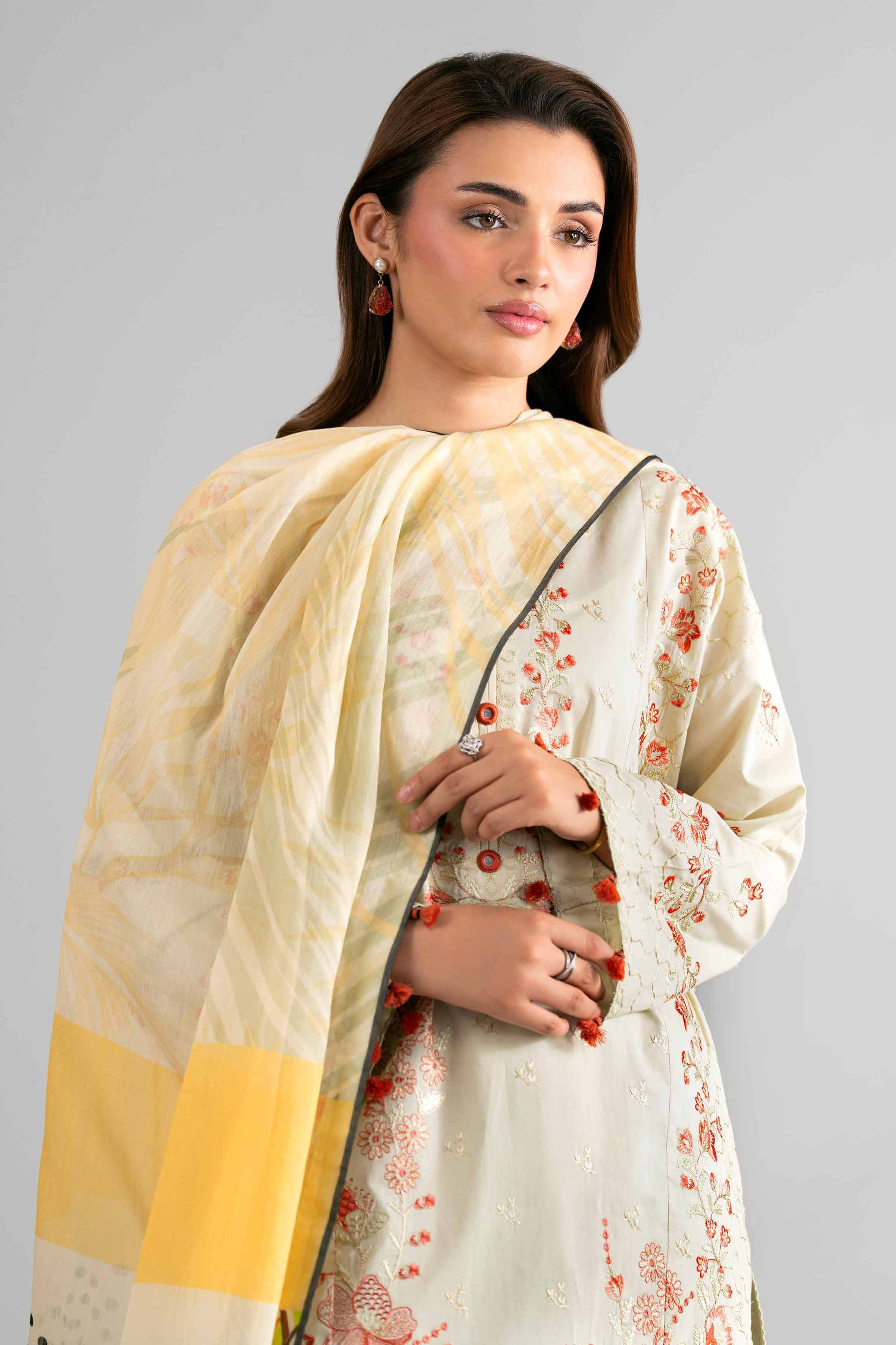 3 Piece - Digital Printed Embroidered Suit - 42601708 for Women - Unstitched Collection | Nishat | Shop Online
