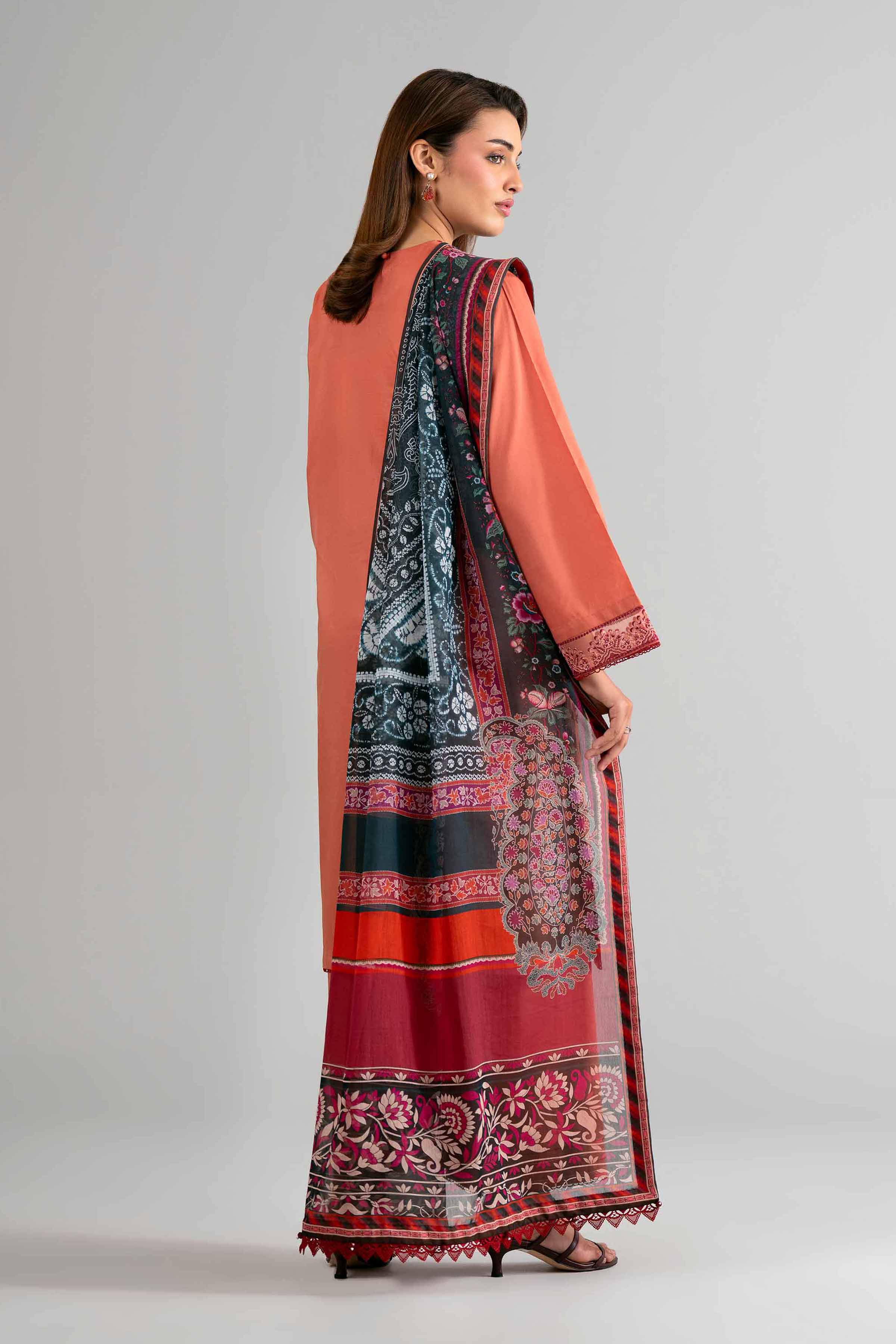 3 Piece - Digital Printed Embroidered Suit - 42601711 for Women - Unstitched Collection | Nishat | Shop Online