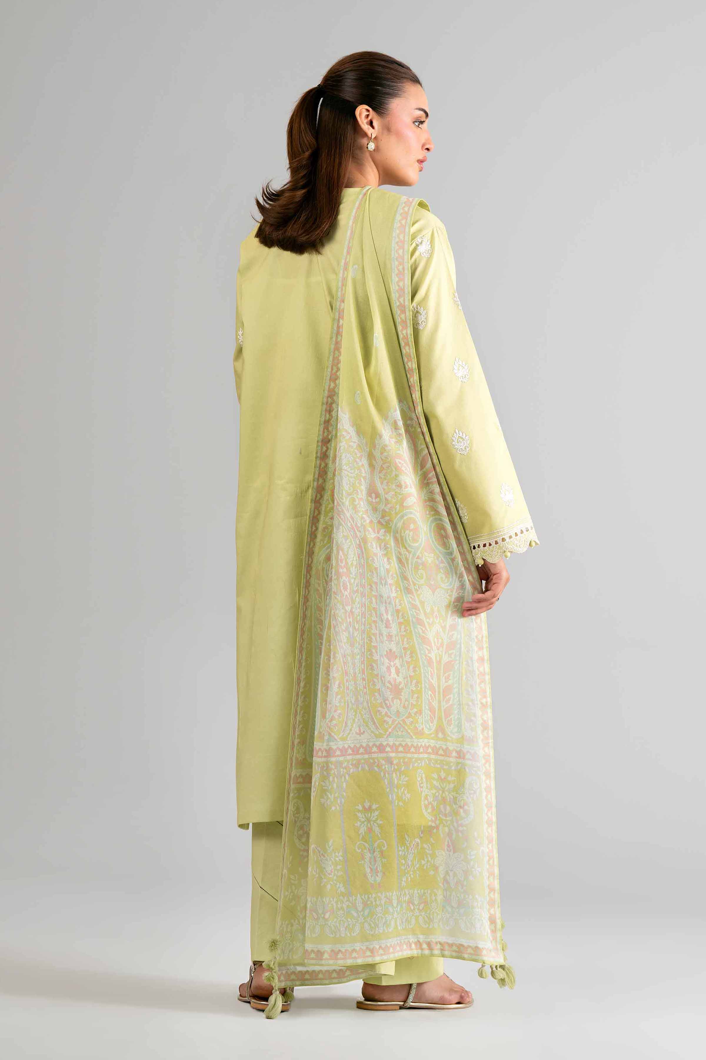 3 Piece - Digital Printed Embroidered Suit - 42601729 for Women - Unstitched Collection | Nishat | Shop Online