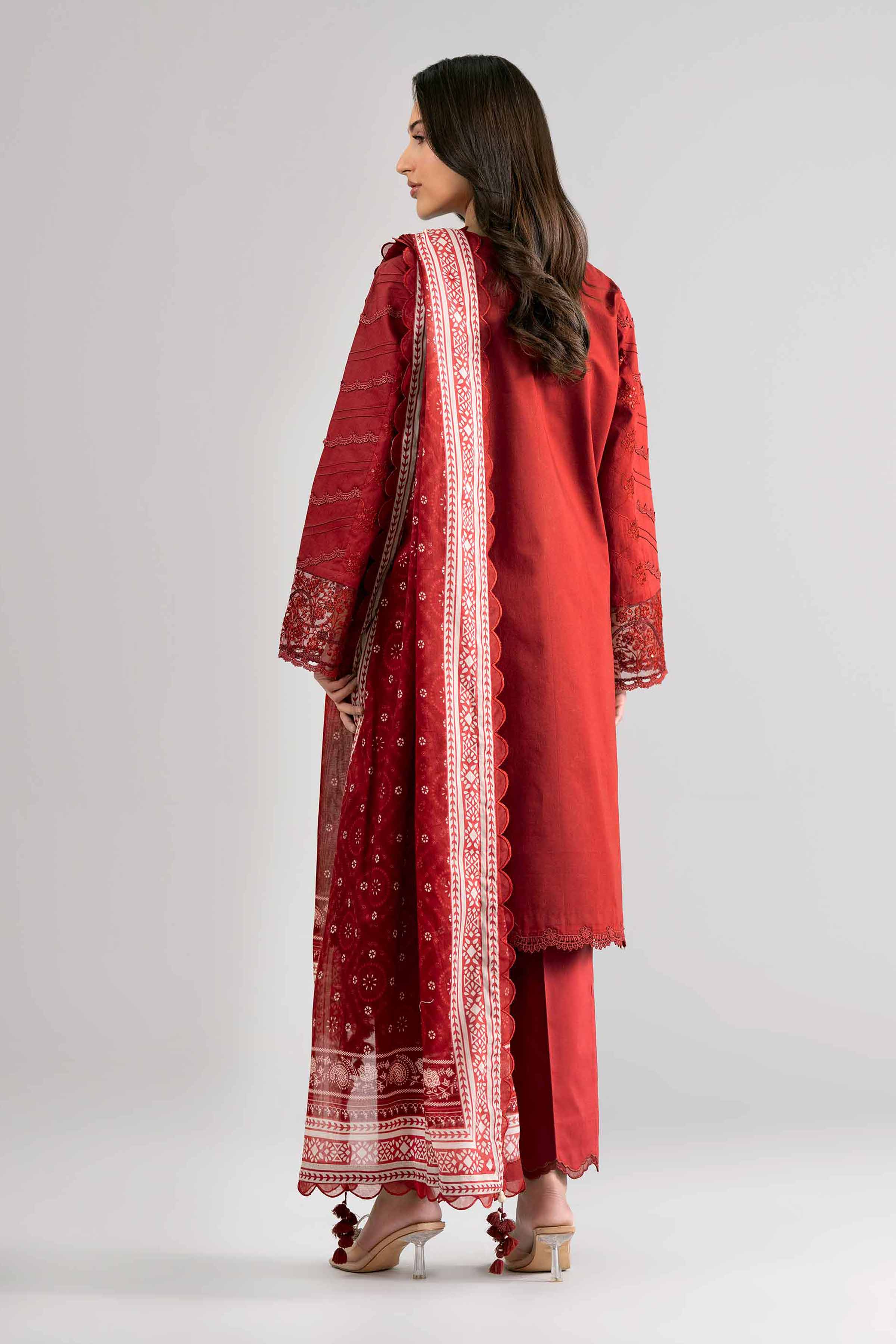 3 Piece - Digital Printed Embroidered Suit - 42601736 for Women - Unstitched Collection | Nishat | Shop Online