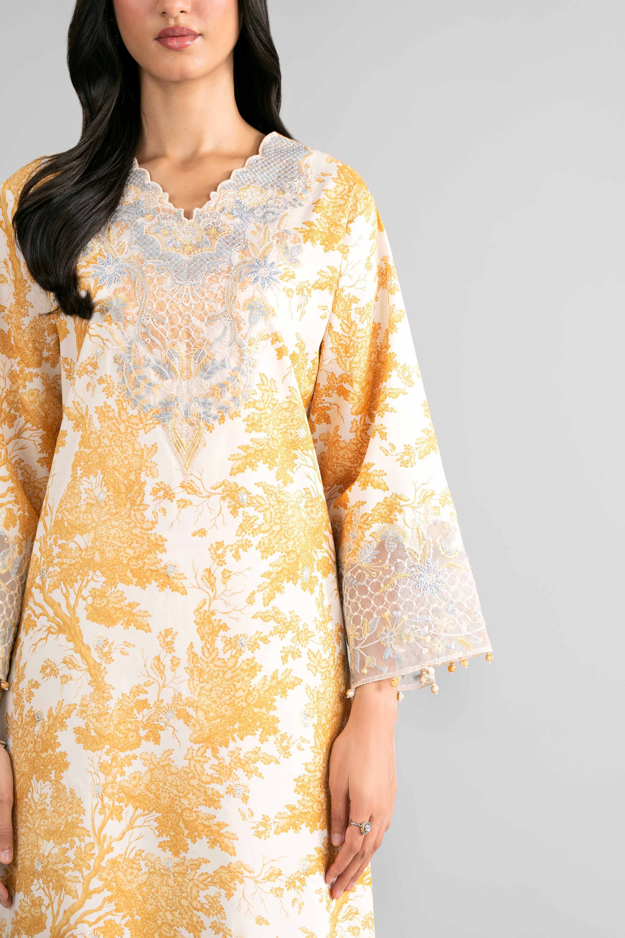 3 Piece - Digital Printed Embroidered Suit - 42601740 for Women - Unstitched Collection | Nishat | Shop Online