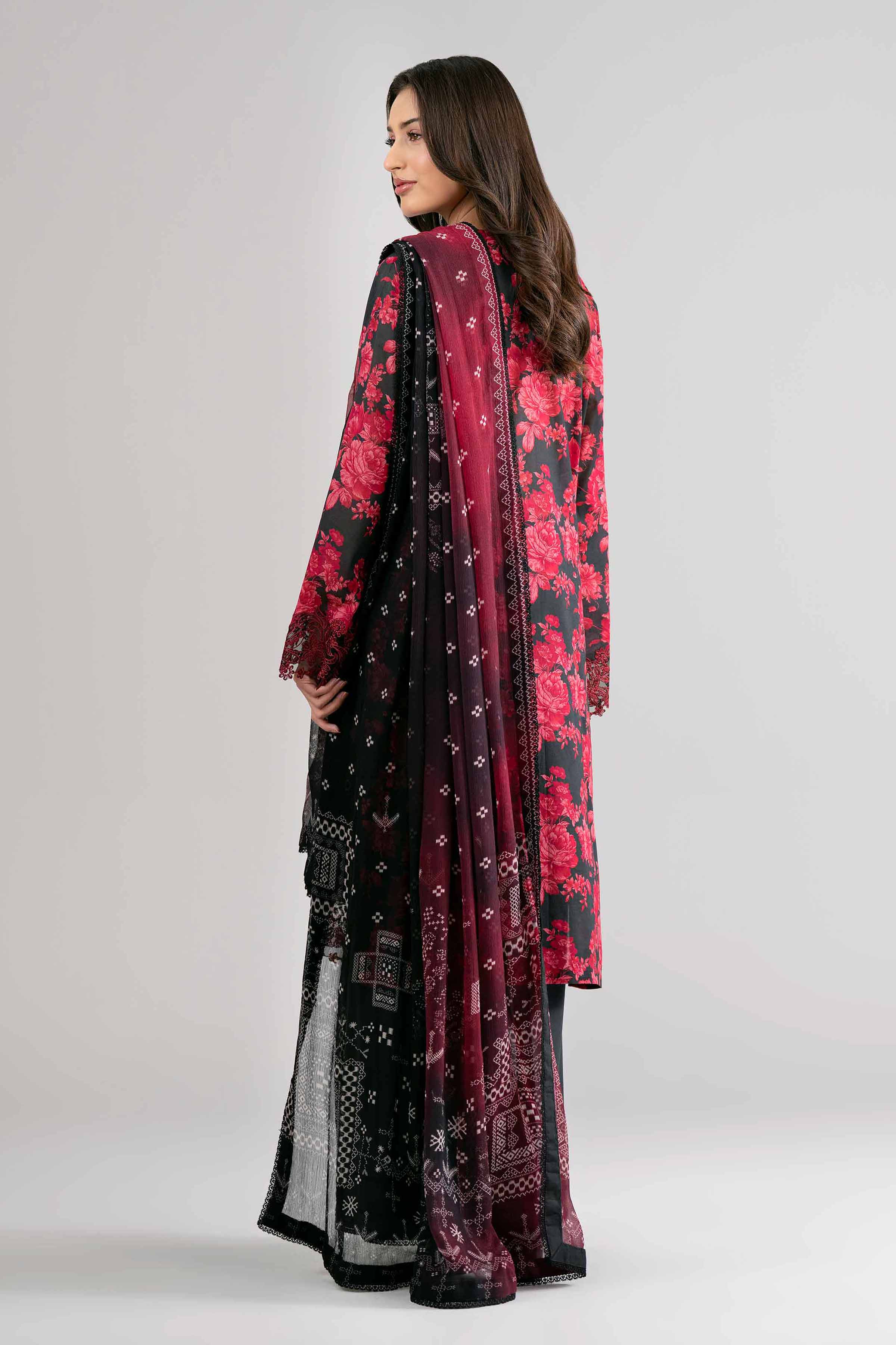 3 Piece - Digital Printed Embroidered Suit - 42601749 for Women - Unstitched Collection | Nishat | Shop Online