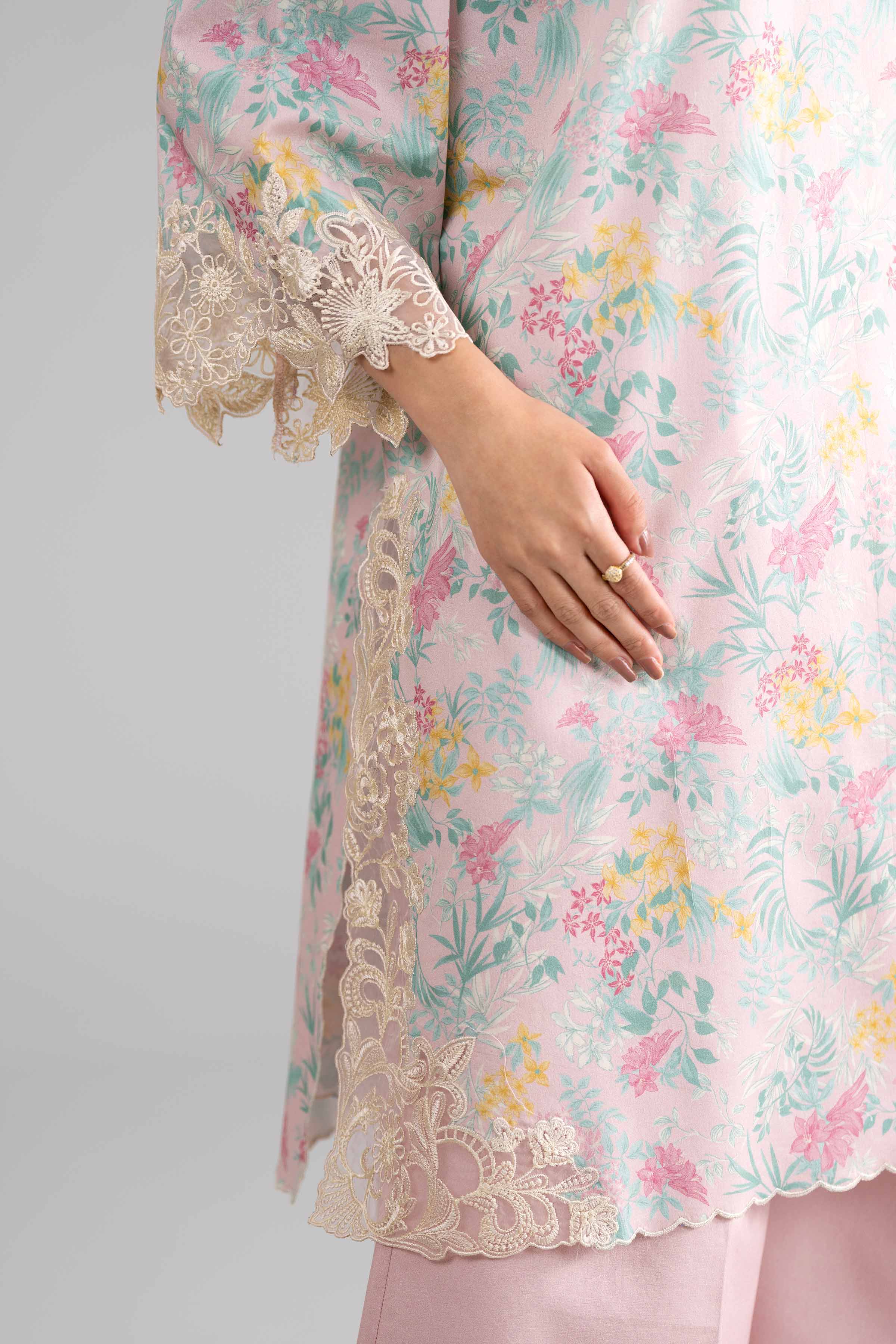 3 Piece - Digital Printed Embroidered Suit - 42601752 for Women - Unstitched Collection | Nishat | Shop Online