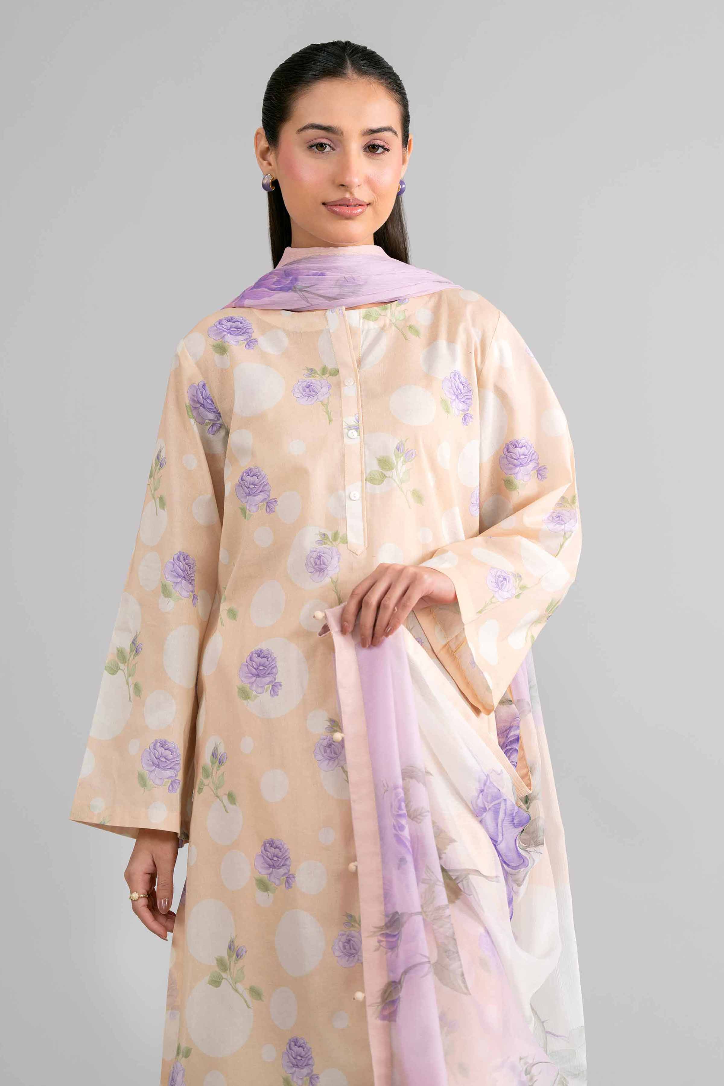 3 Piece - Digital Printed Suit - 42601762 for Women - Unstitched Collection | Nishat | Shop Online