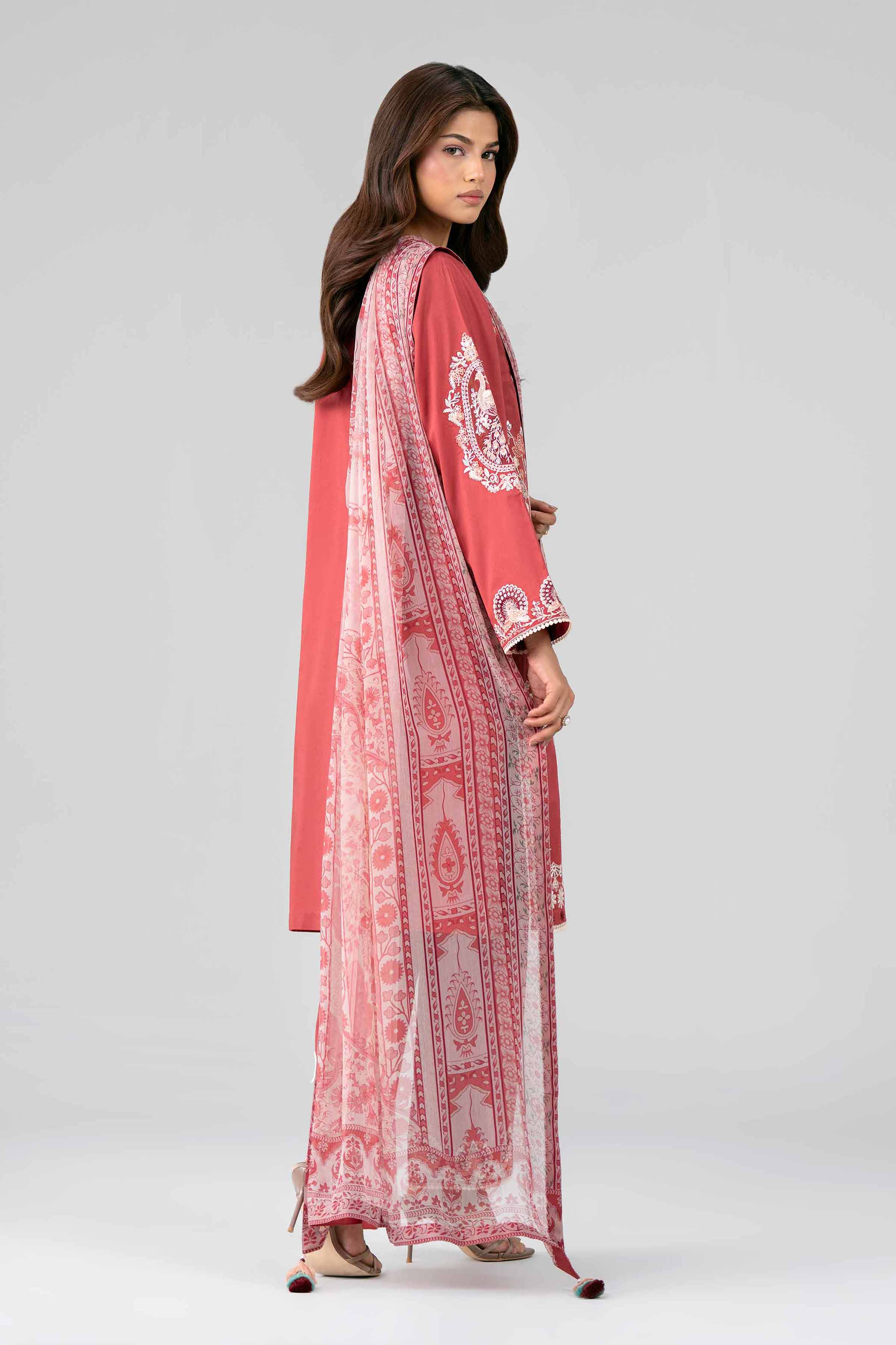 3 Piece - Digital Printed Embroidered Suit - 42601769 for Women - Unstitched Collection | Nishat | Shop Online