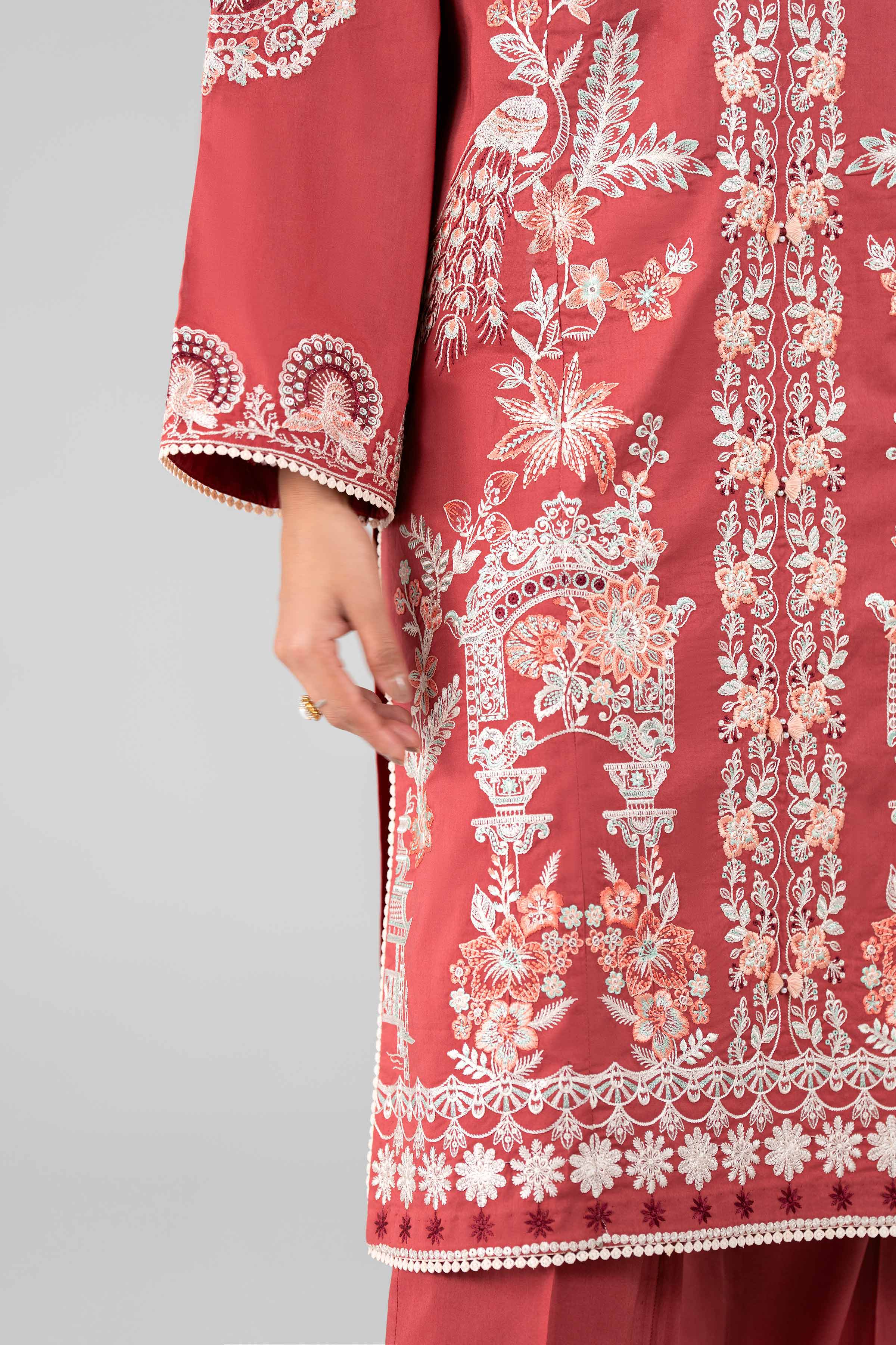 3 Piece - Digital Printed Embroidered Suit - 42601769 for Women - Unstitched Collection | Nishat | Shop Online