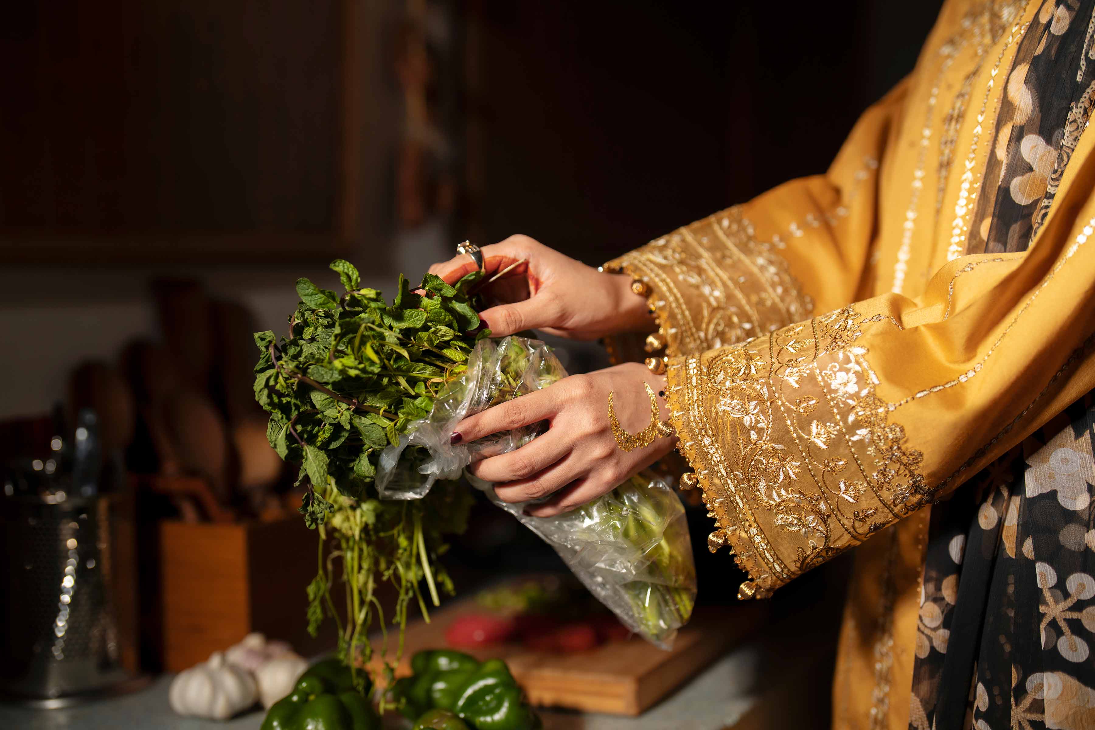 3 Piece - Digital Printed Embroidered Suit - 42601771