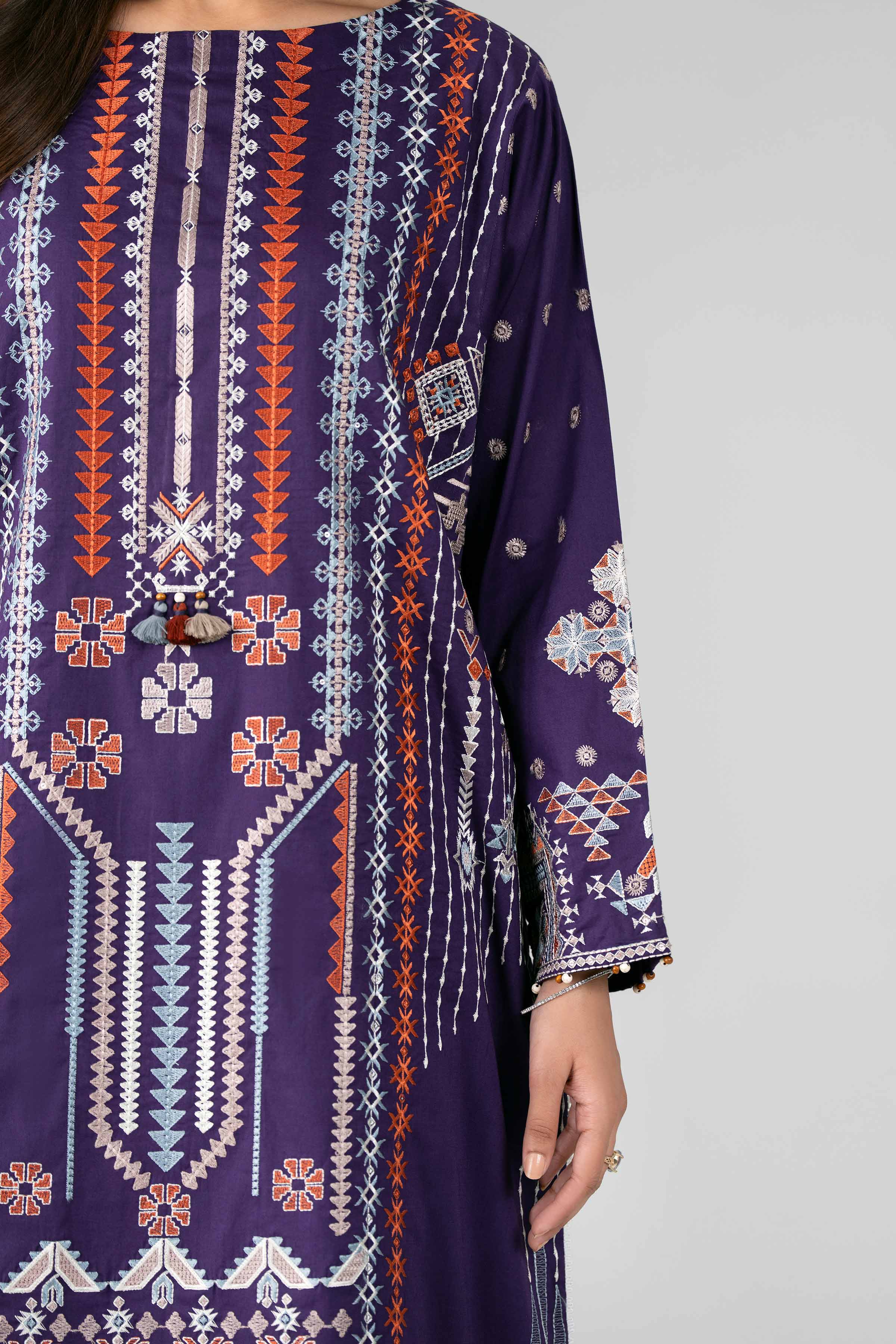 3 Piece - Digital Printed Embroidered Suit - 42601772 for Women - Unstitched Collection | Nishat | Shop Online