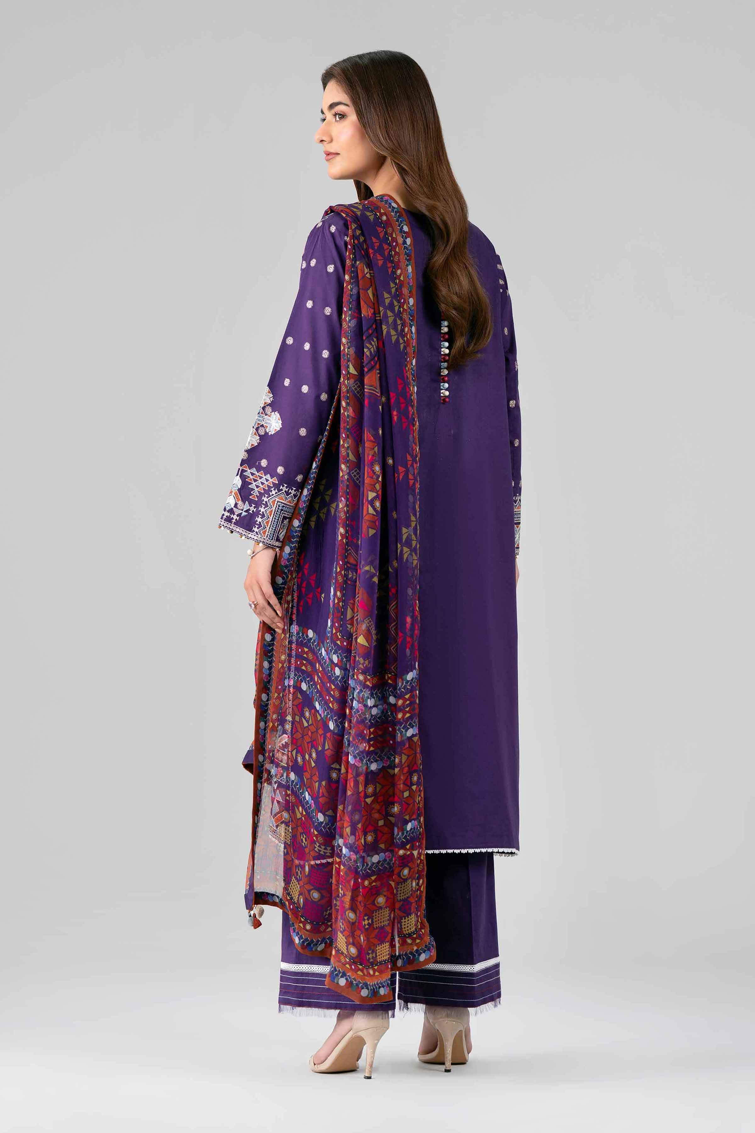 3 Piece - Digital Printed Embroidered Suit - 42601772 for Women - Unstitched Collection | Nishat | Shop Online