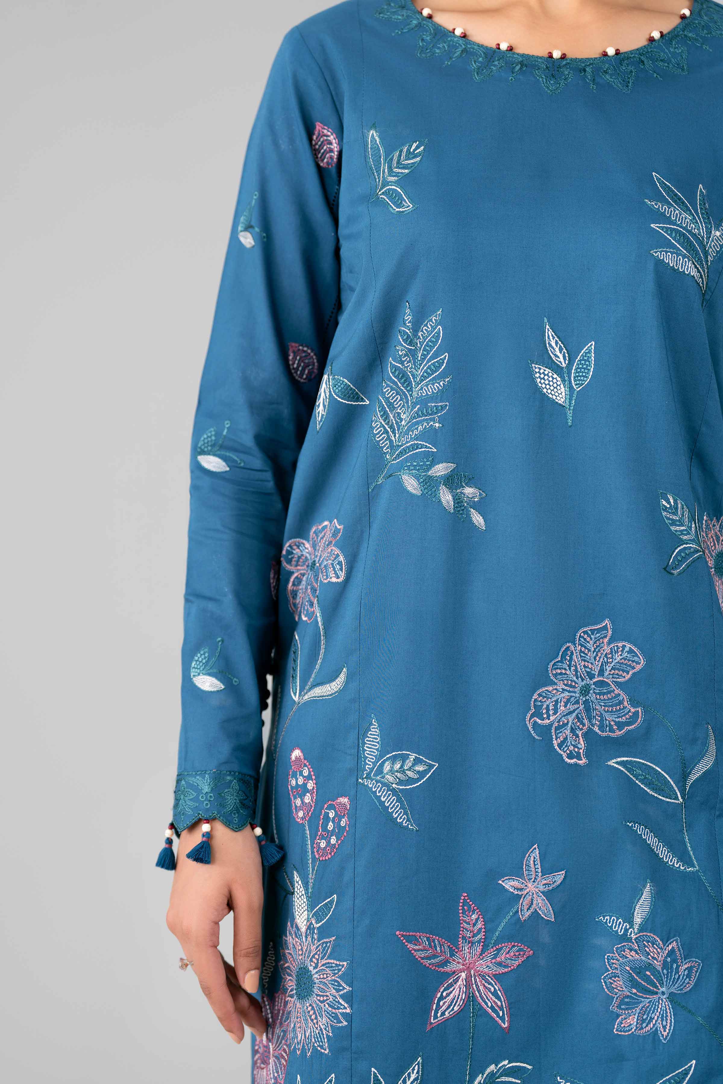 3 Piece - Digital Printed Embroidered Suit - 42601777 for Women - Unstitched Collection | Nishat | Shop Online
