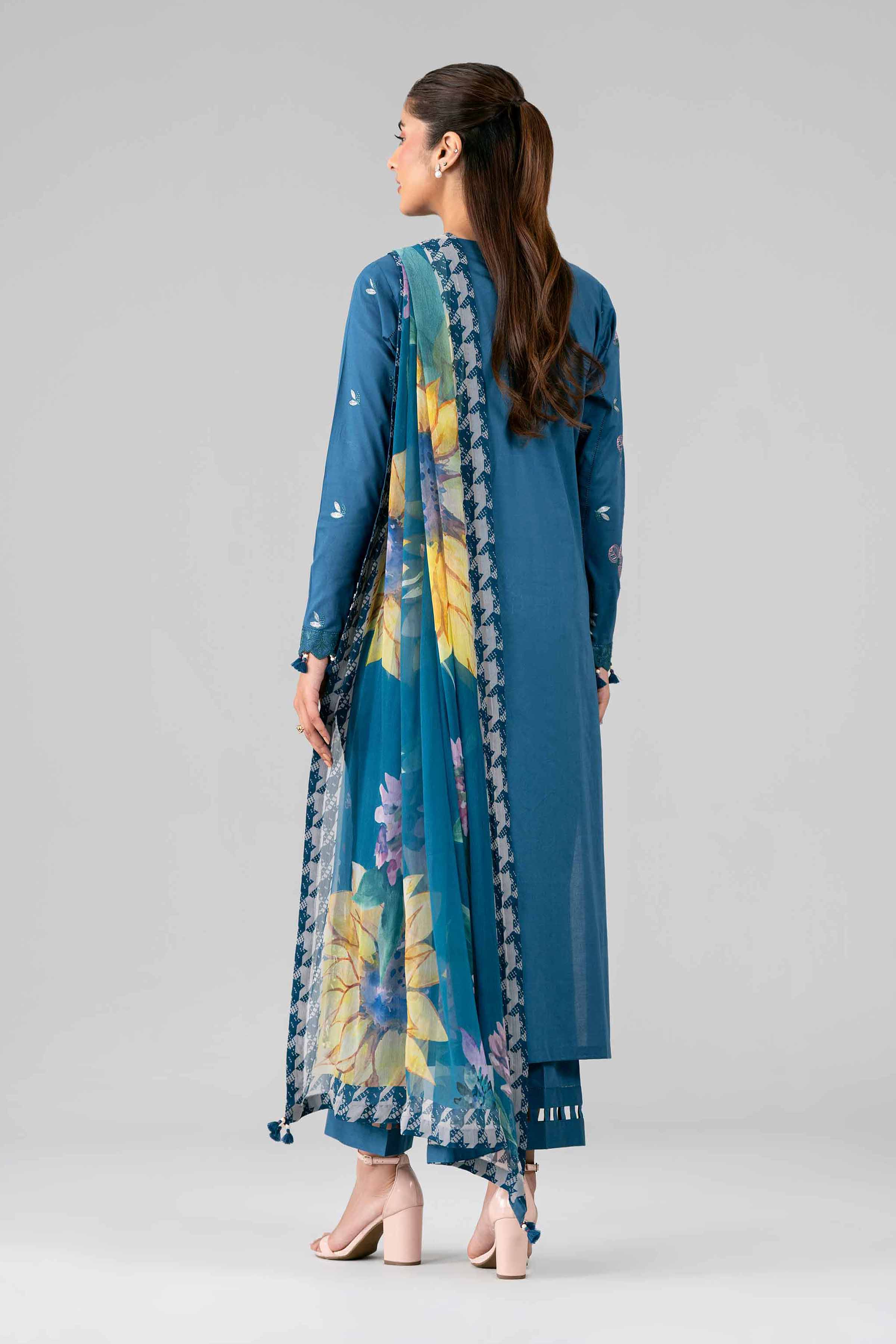 3 Piece - Digital Printed Embroidered Suit - 42601777 for Women - Unstitched Collection | Nishat | Shop Online