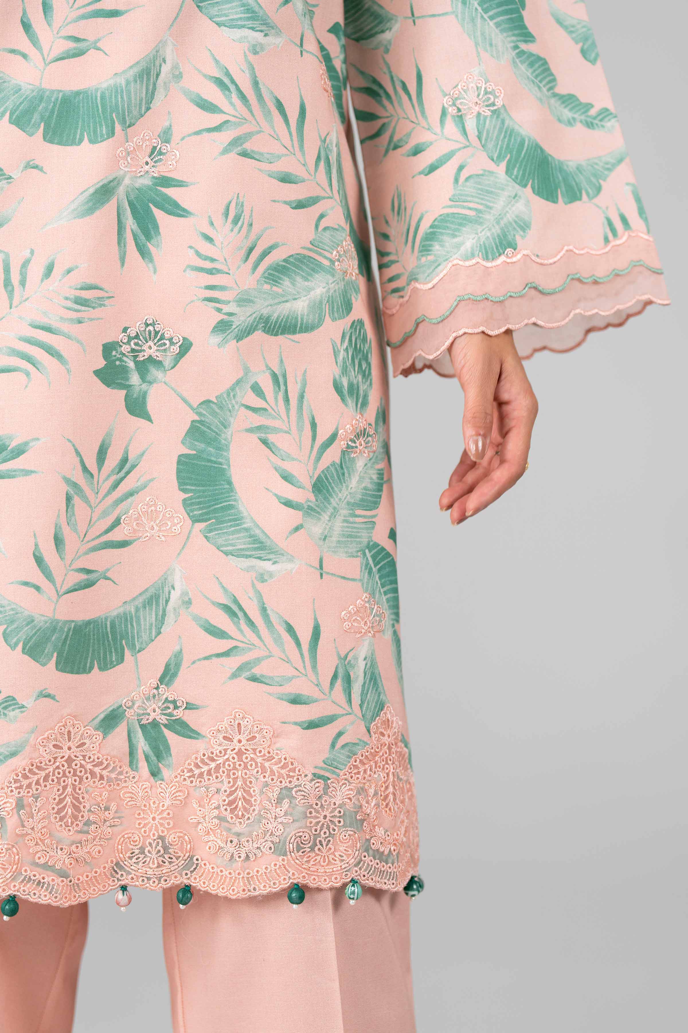 3 Piece - Printed Embroidered Suit - 42601779 for Women - Unstitched Collection | Nishat | Shop Online
