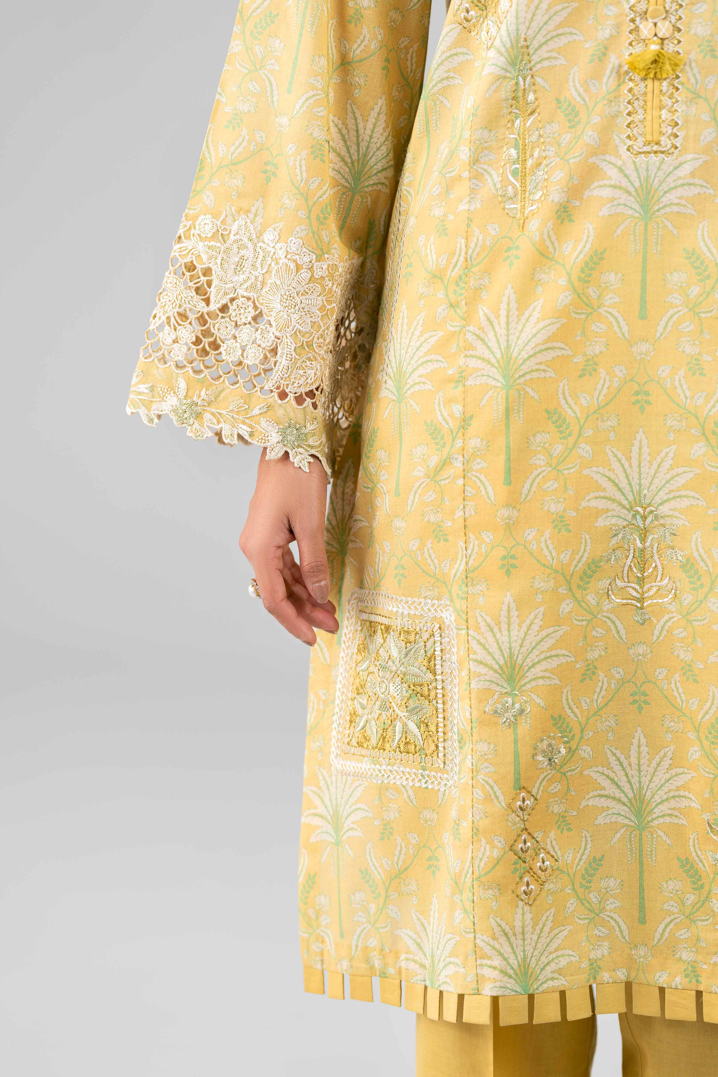 3 Piece - Printed Embroidered Suit - 42601782 for Women - Unstitched Collection | Nishat | Shop Online
