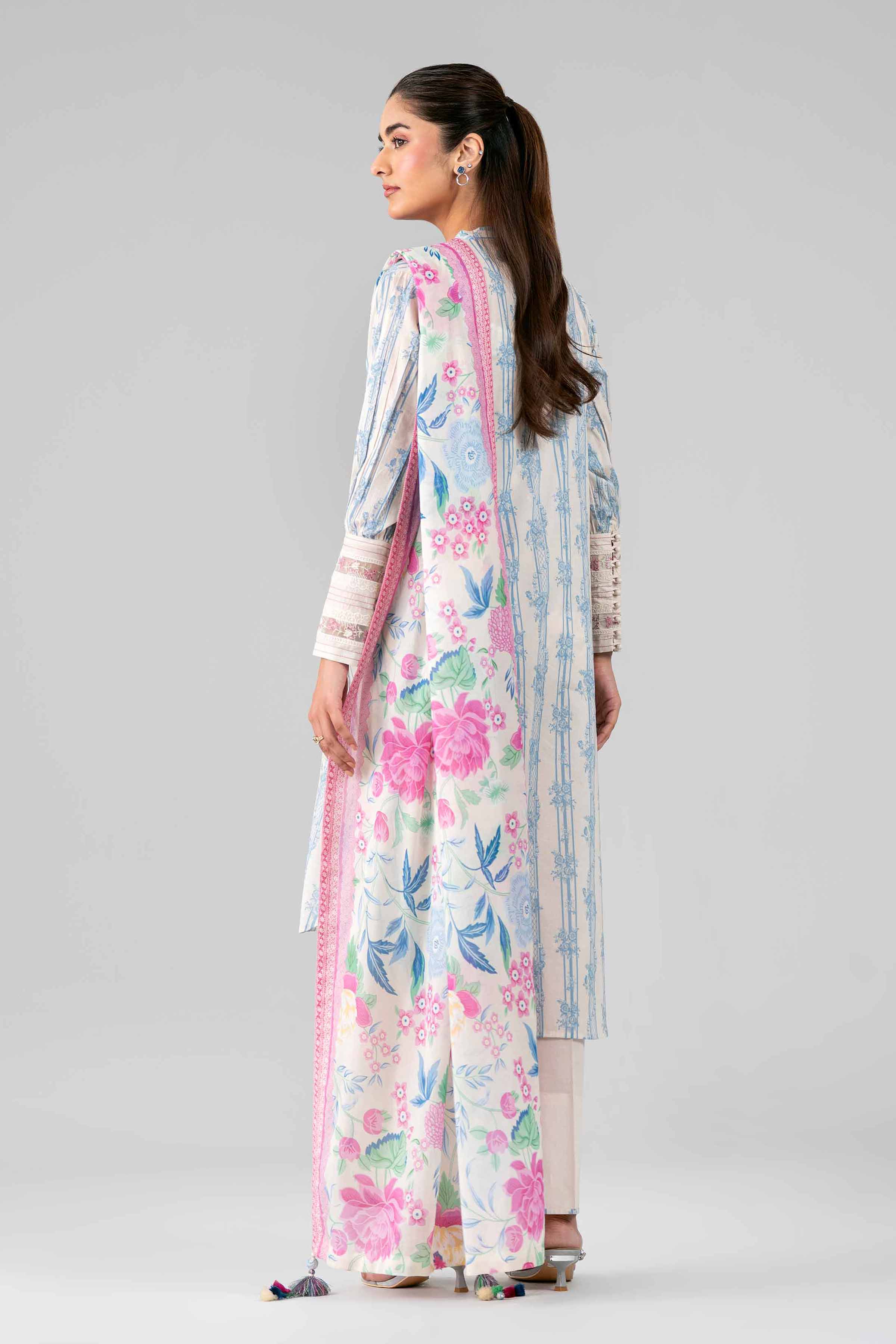3 Piece - Printed Embroidered Suit - 42601783 for Women - Unstitched Collection | Nishat | Shop Online