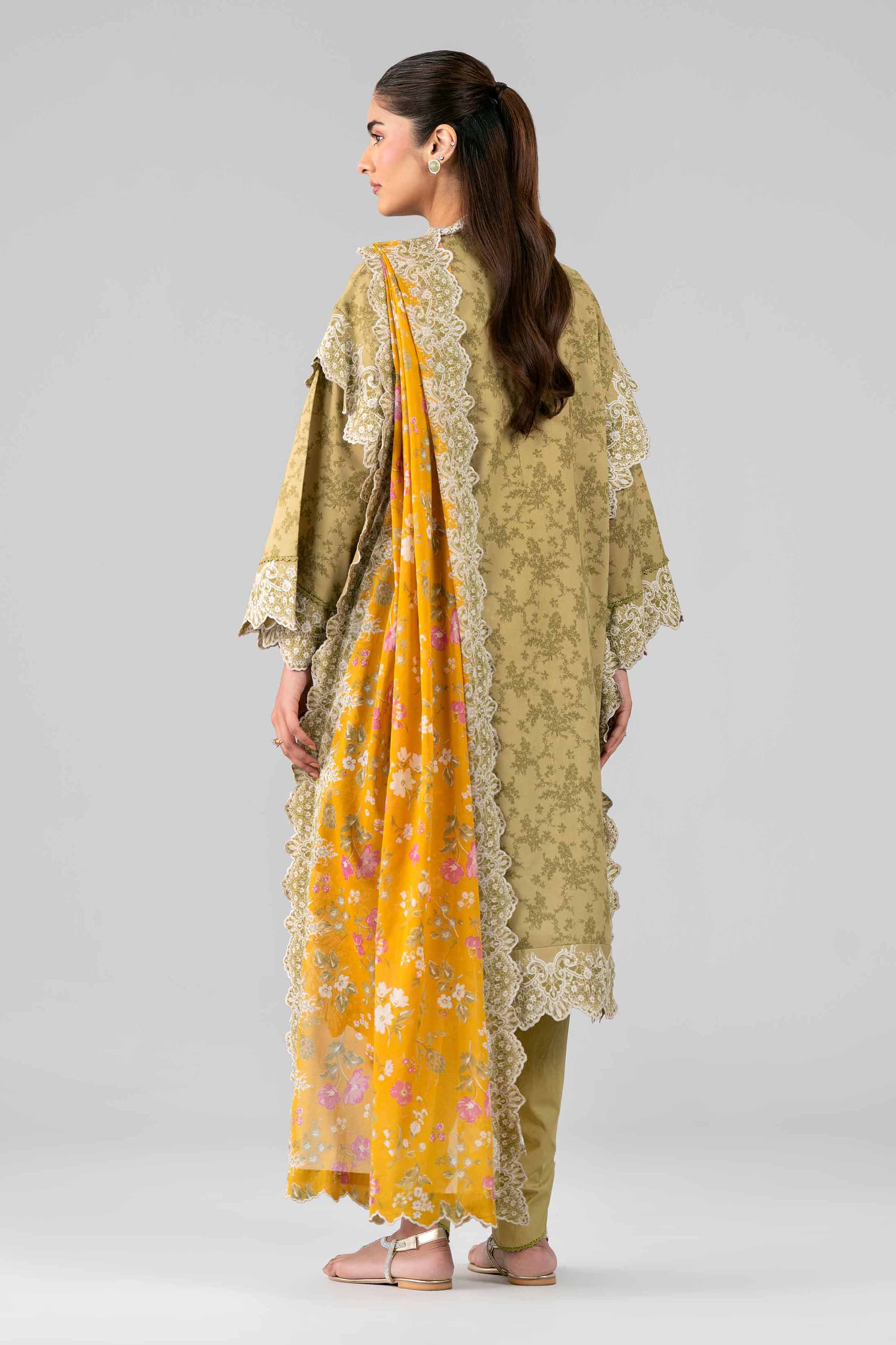 3 Piece - Printed Embroidered Suit - 42601785 for Women - Unstitched Collection | Nishat | Shop Online