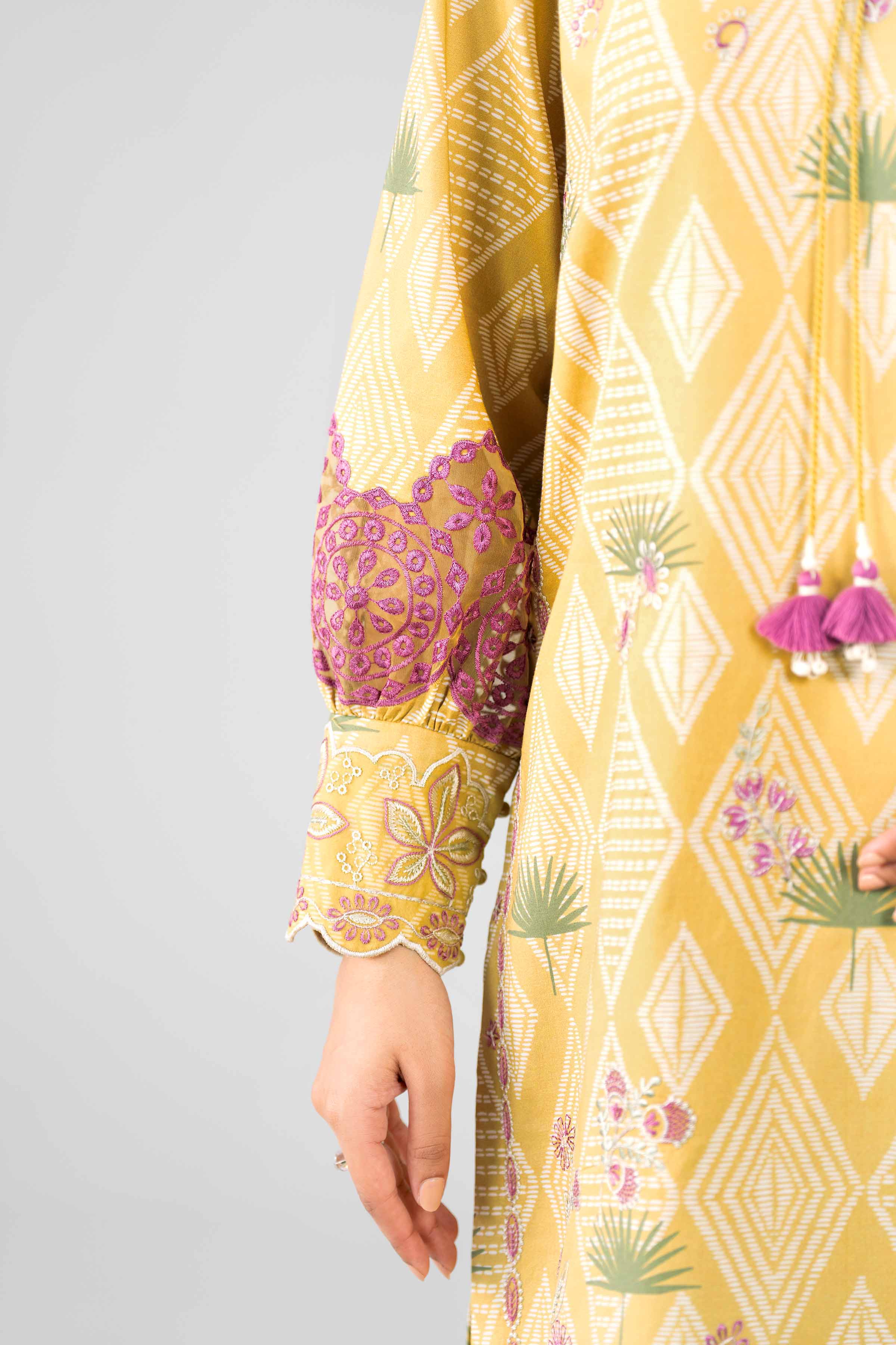 3 Piece - Printed Embroidered Suit - 42601788 for Women - Unstitched Collection | Nishat | Shop Online