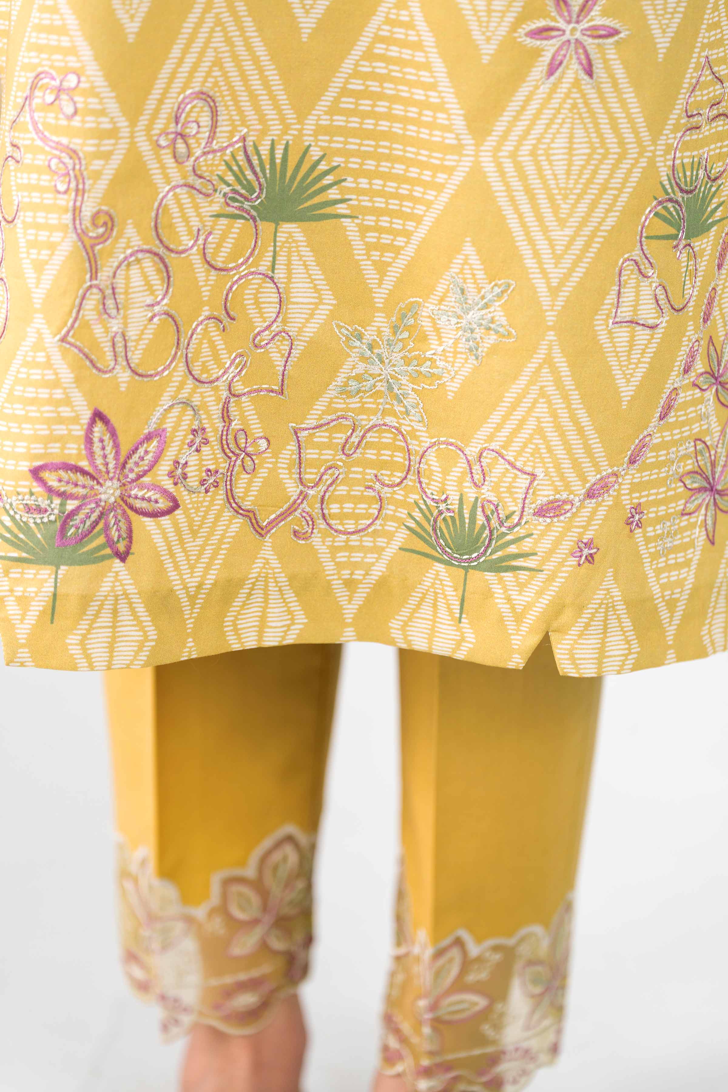 3 Piece - Printed Embroidered Suit - 42601788 for Women - Unstitched Collection | Nishat | Shop Online