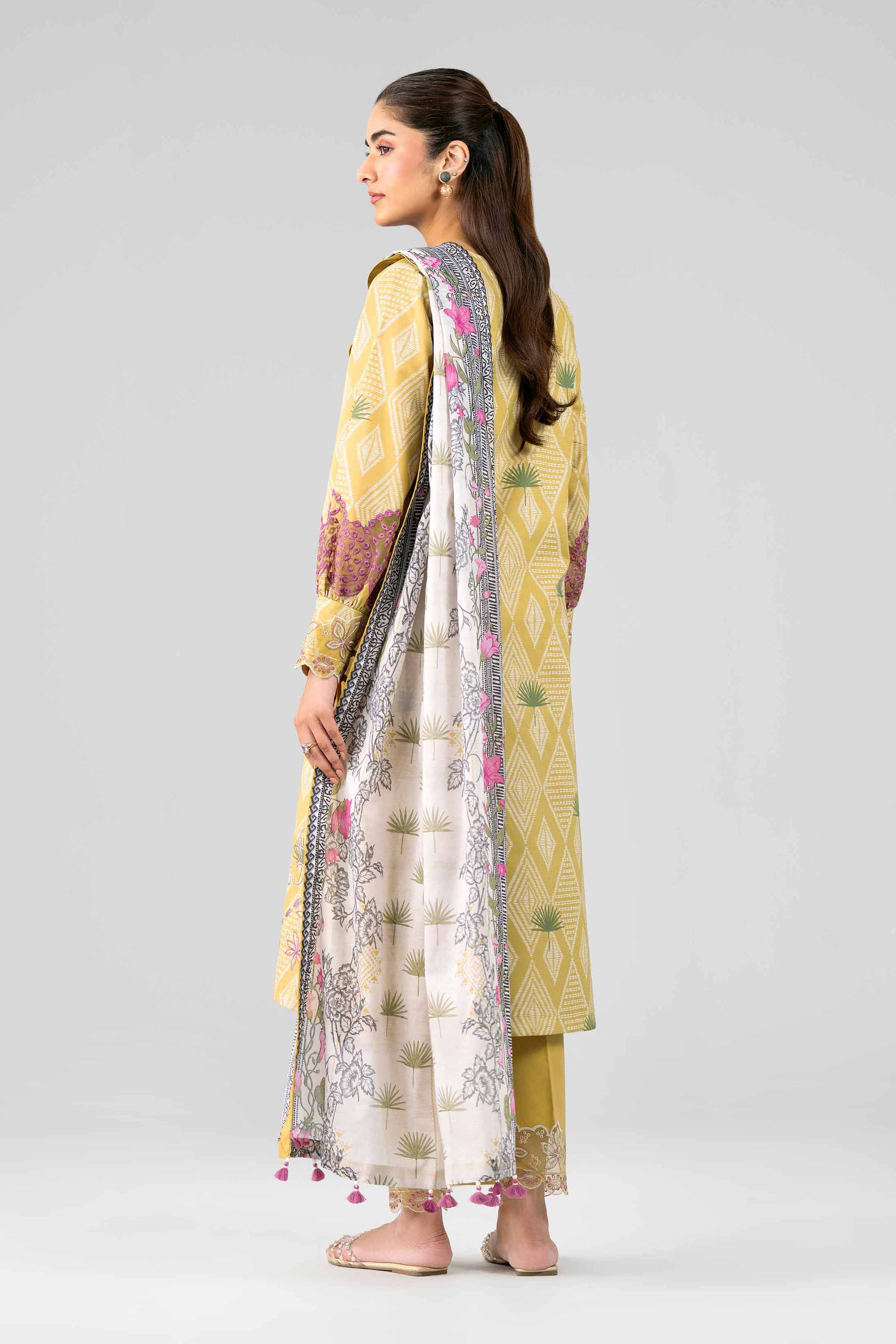 3 Piece - Printed Embroidered Suit - 42601788 for Women - Unstitched Collection | Nishat | Shop Online