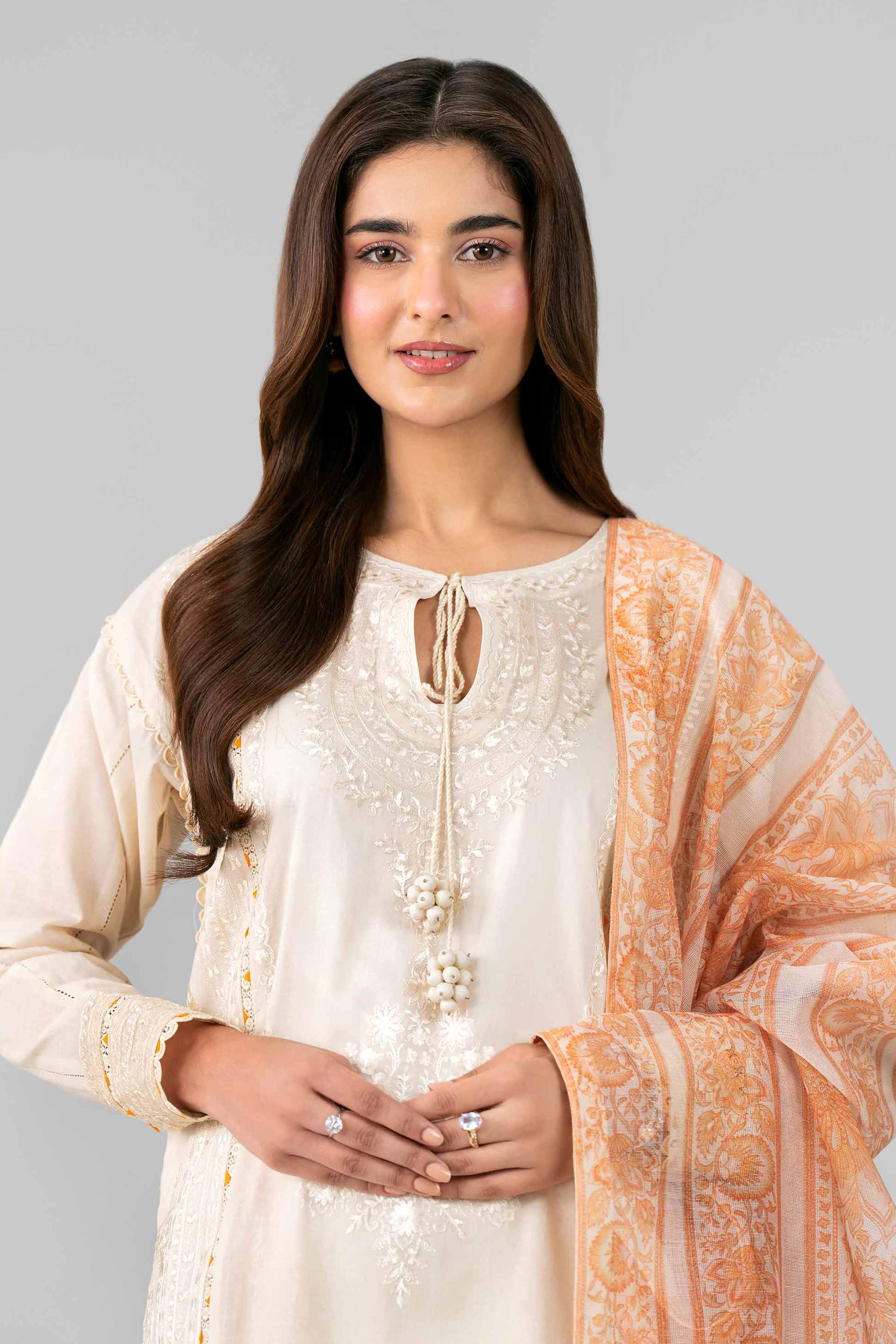 3 Piece - Printed Embroidered Suit - 42601789 for Women - Unstitched Collection | Nishat | Shop Online