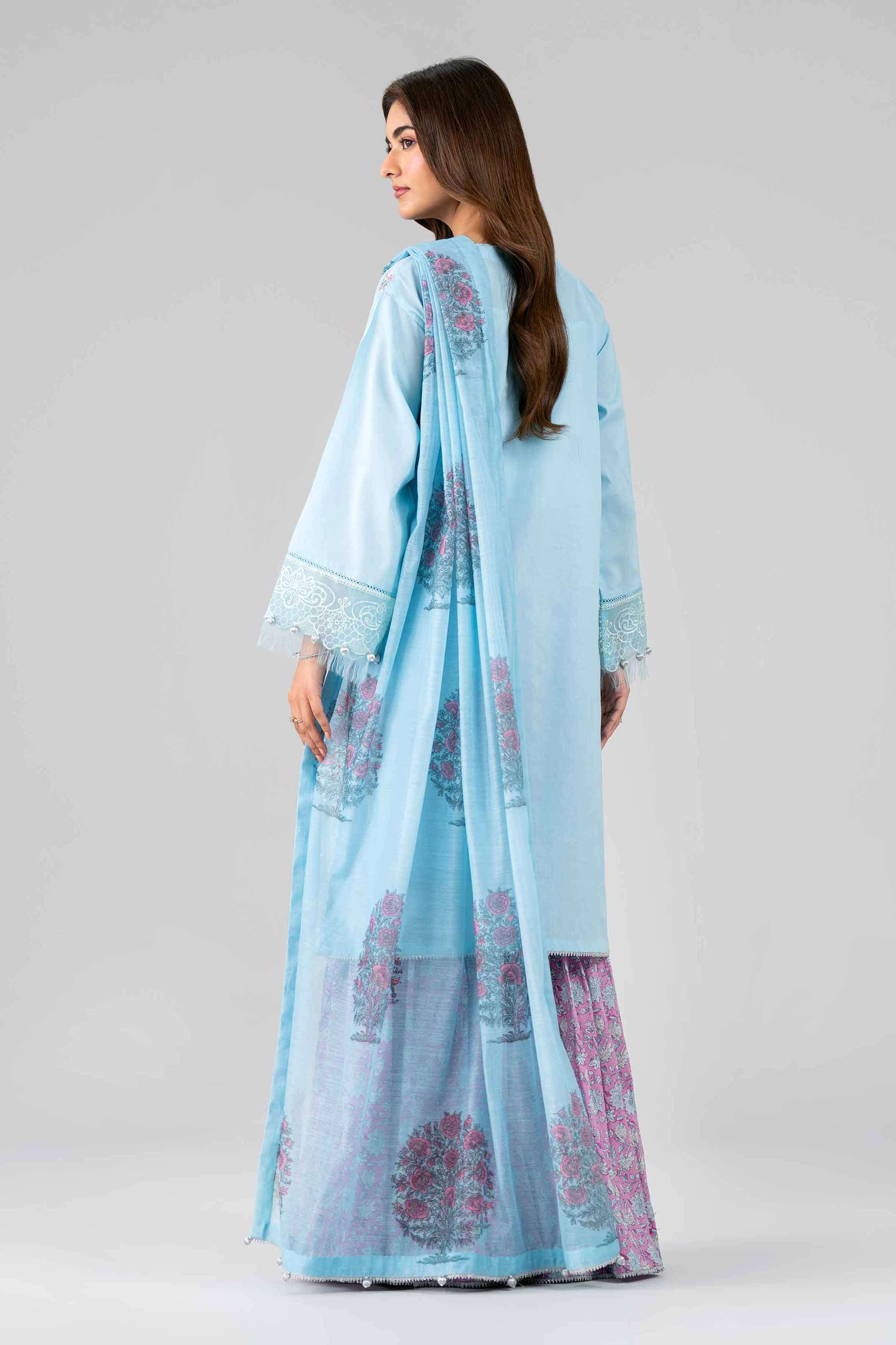 3 Piece - Printed Embroidered Suit - 42601791 for Women - Unstitched Collection | Nishat | Shop Online