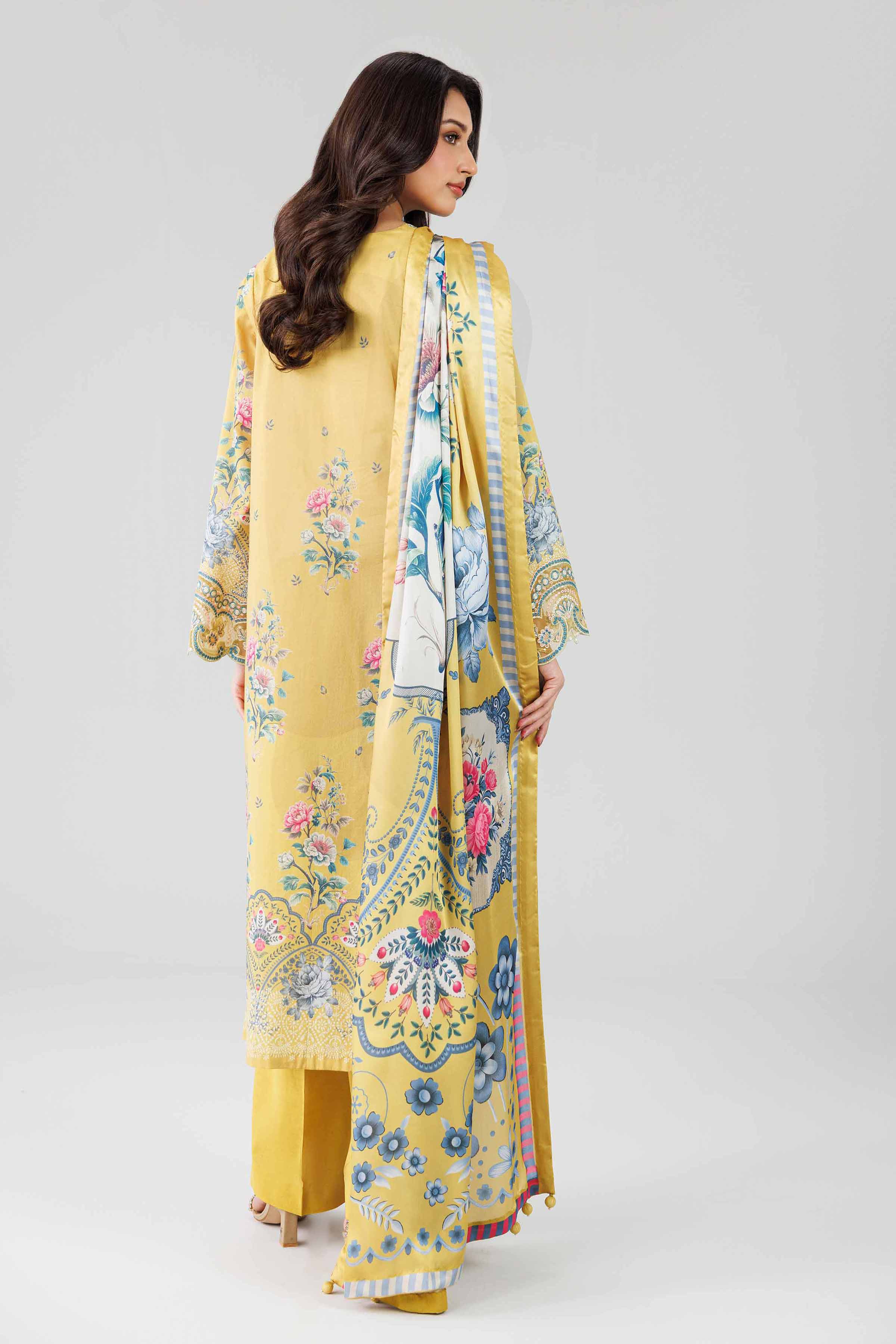 3 Piece - Digital Printed Embroidered Suit - 42601796 for Women - Unstitched Collection | Nishat | Shop Online