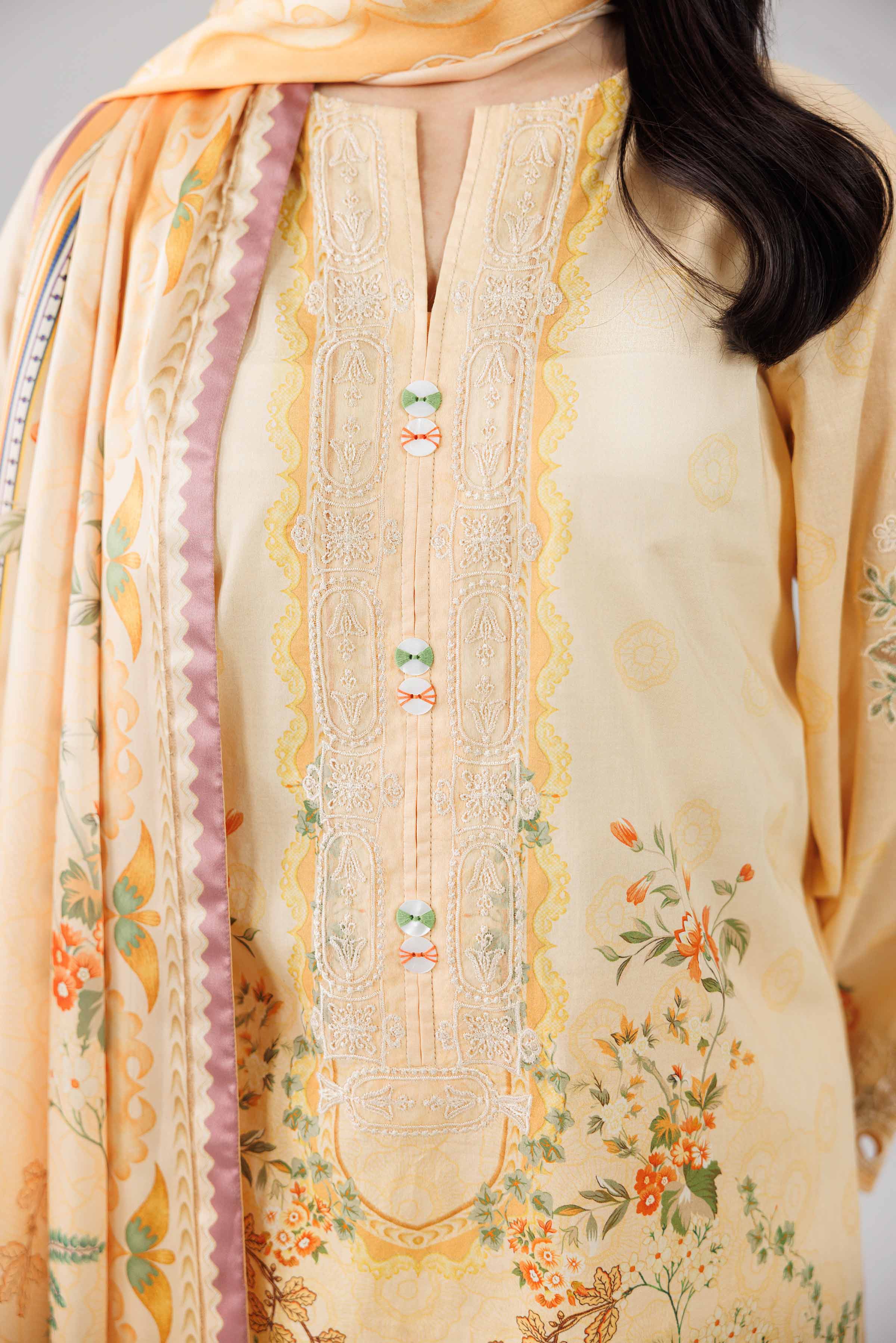 3 Piece - Digital Printed Embroidered Suit - 42601798 for Women - Unstitched Collection | Nishat | Shop Online