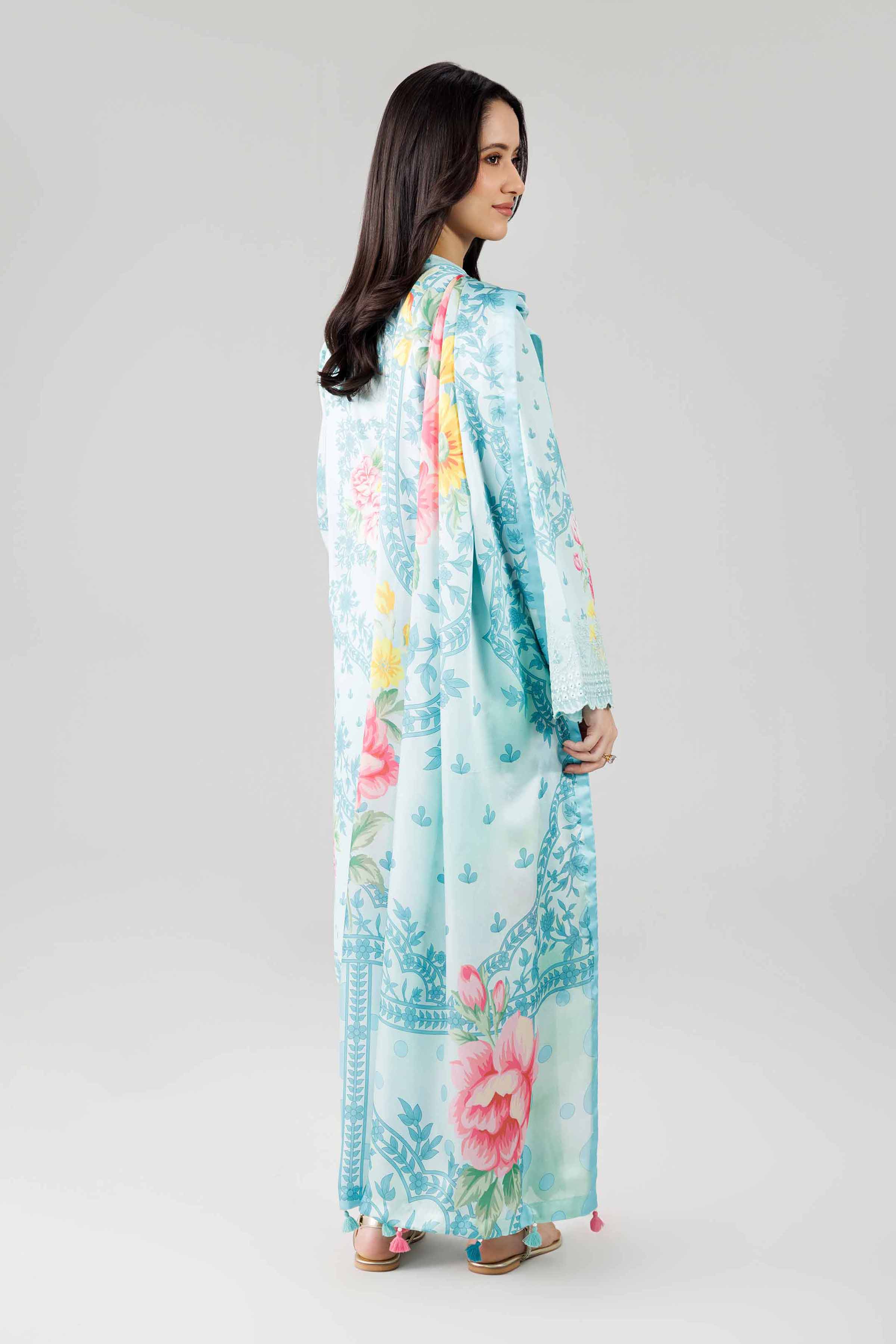 3 Piece - Digital Printed Embroidered Suit - 42601799 for Women - Unstitched Collection | Nishat | Shop Online